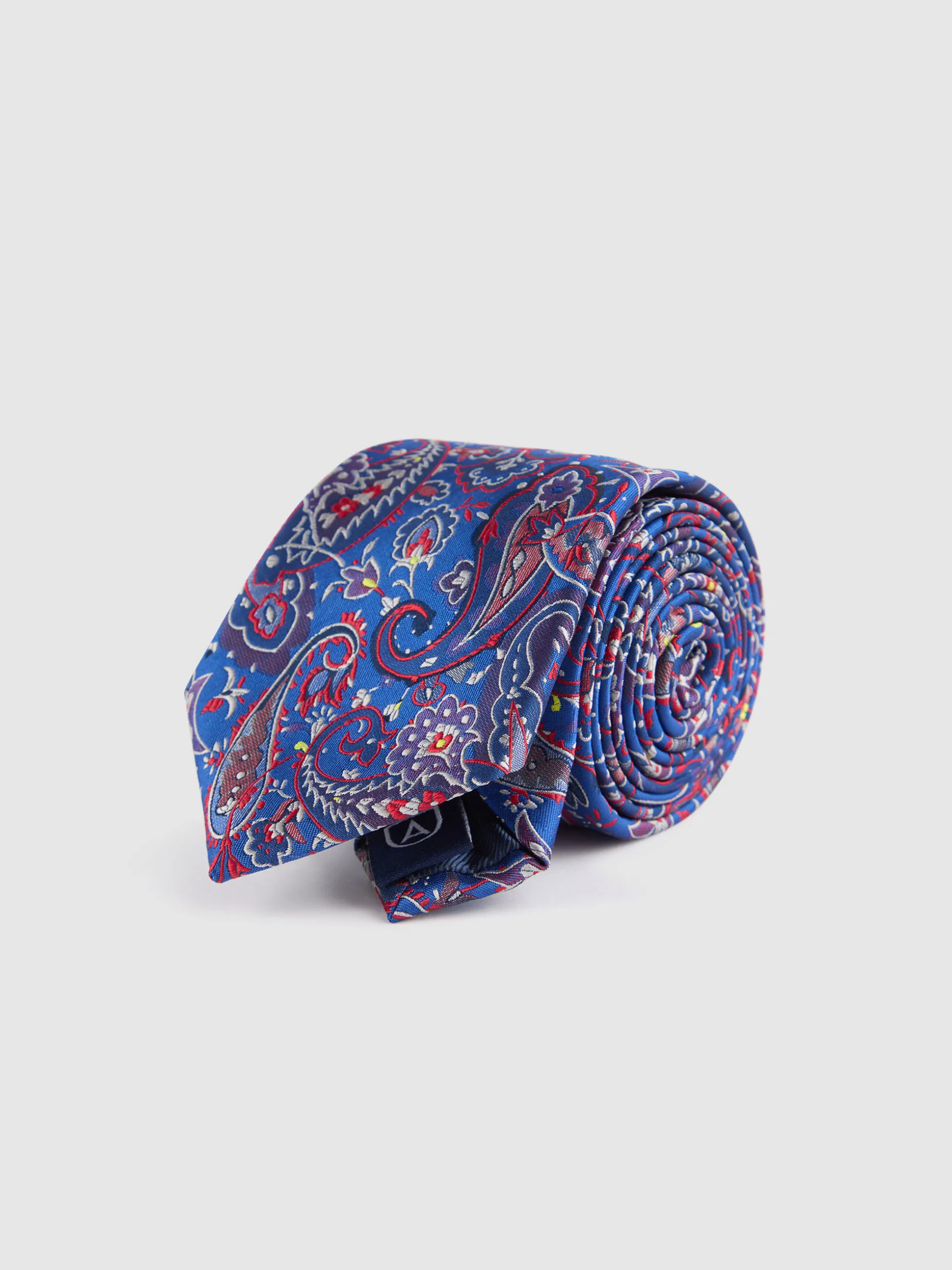 Cravatta Jacquard Elegante con Ricamo Artigianale - Design Esclusivo di Alvaro Moreno | Collezione Autunno 2023