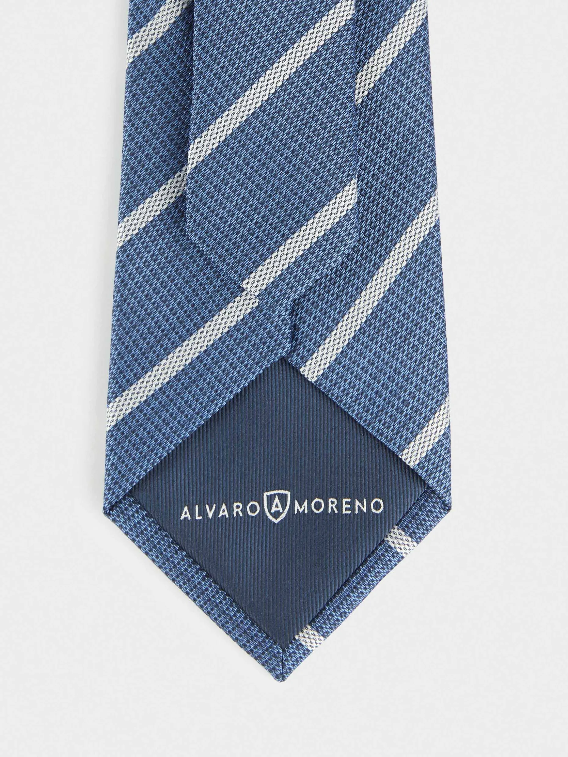 Cravatta Uomo Elegante in Tessuto Jacquard Microfibra - Design Esclusivo Alvaro Moreno Collection