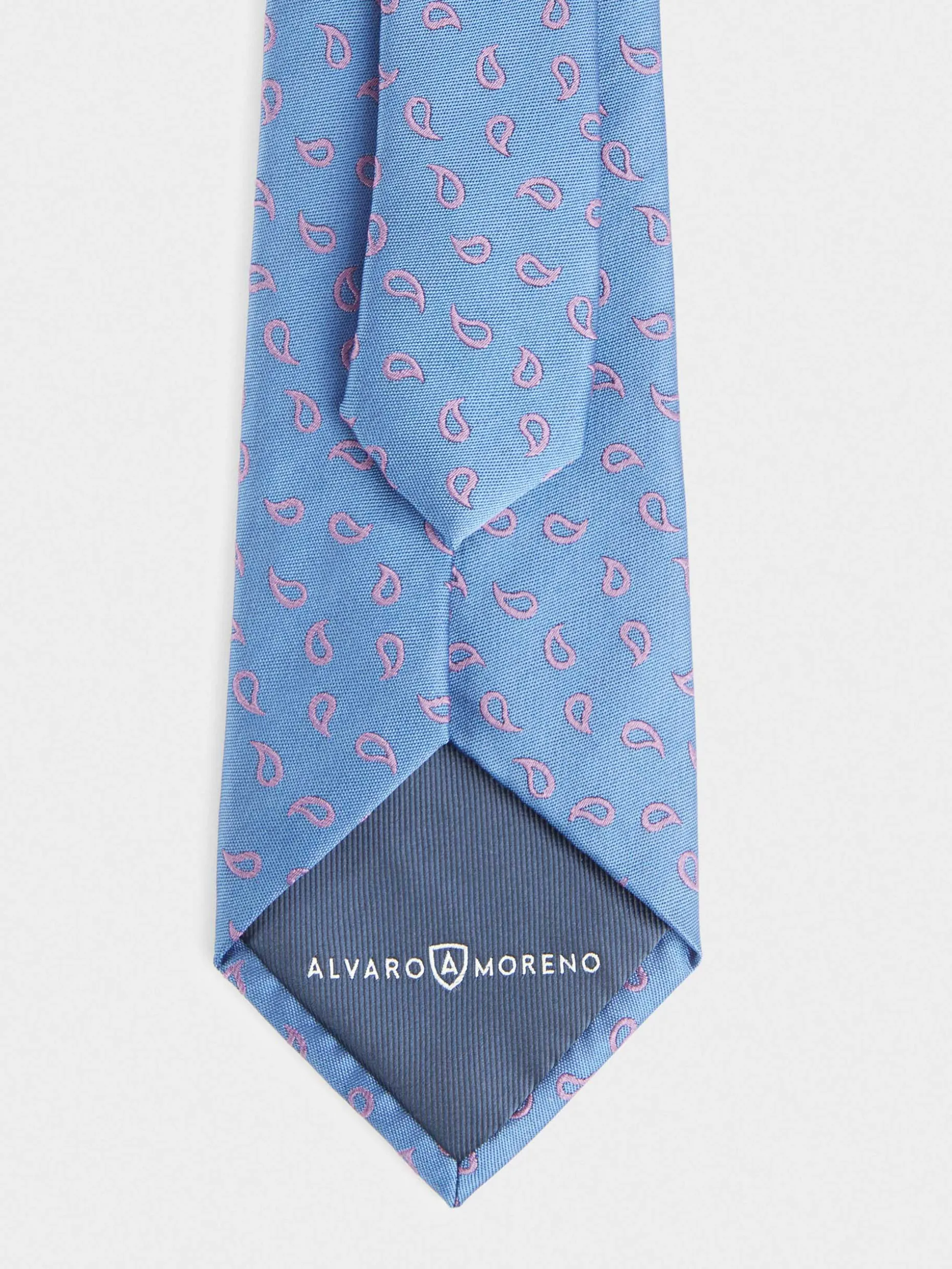 Cravatta Jacquard Elegante con Trama Artigianale - Design Esclusivo Boutique Alvaro Moreno