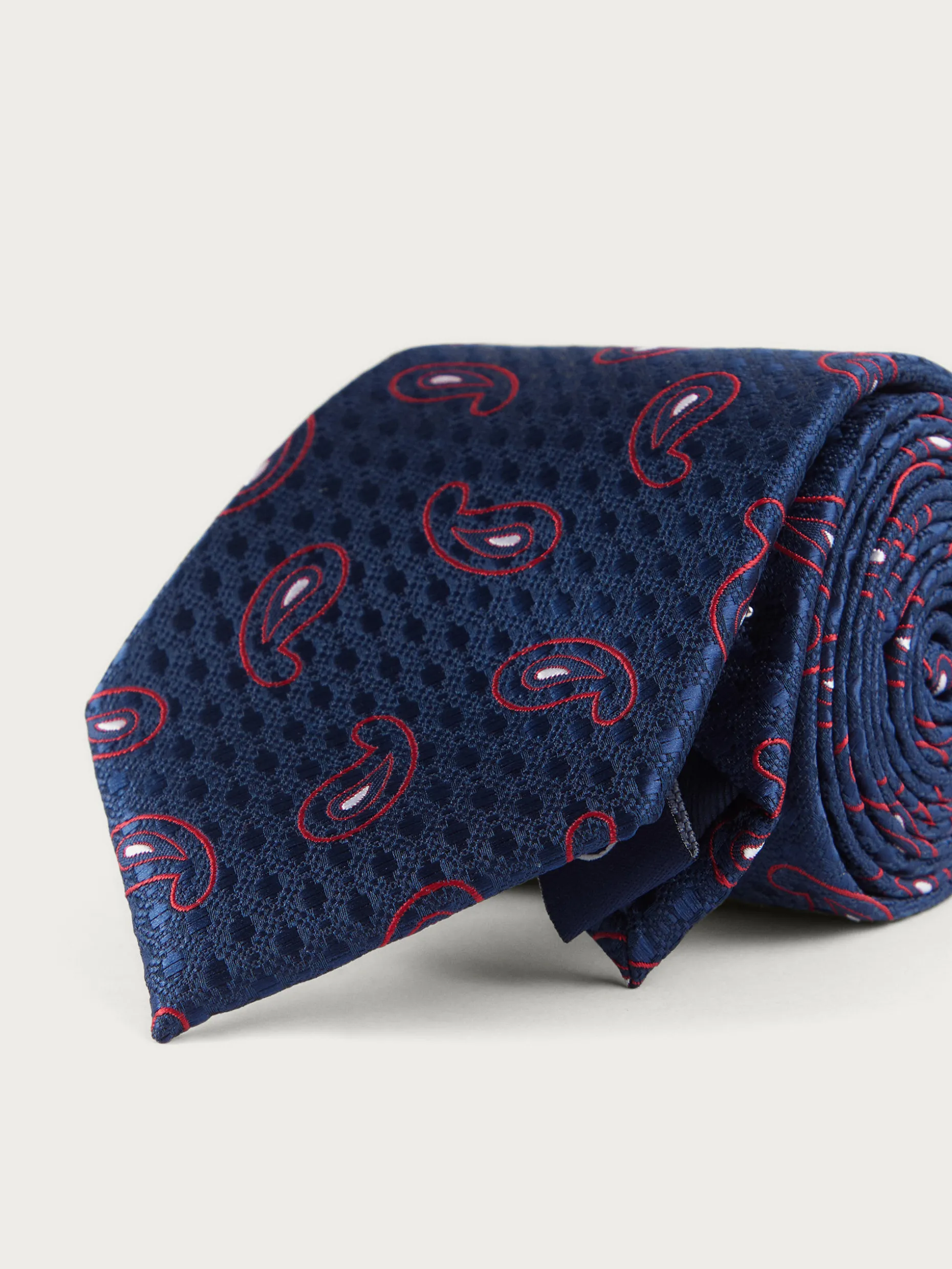 Cravatta Jacquard Elegante in Seta - Design Unico ALVARO MORENO - Pronta Consegna | Saldi Estivi Esclusivi