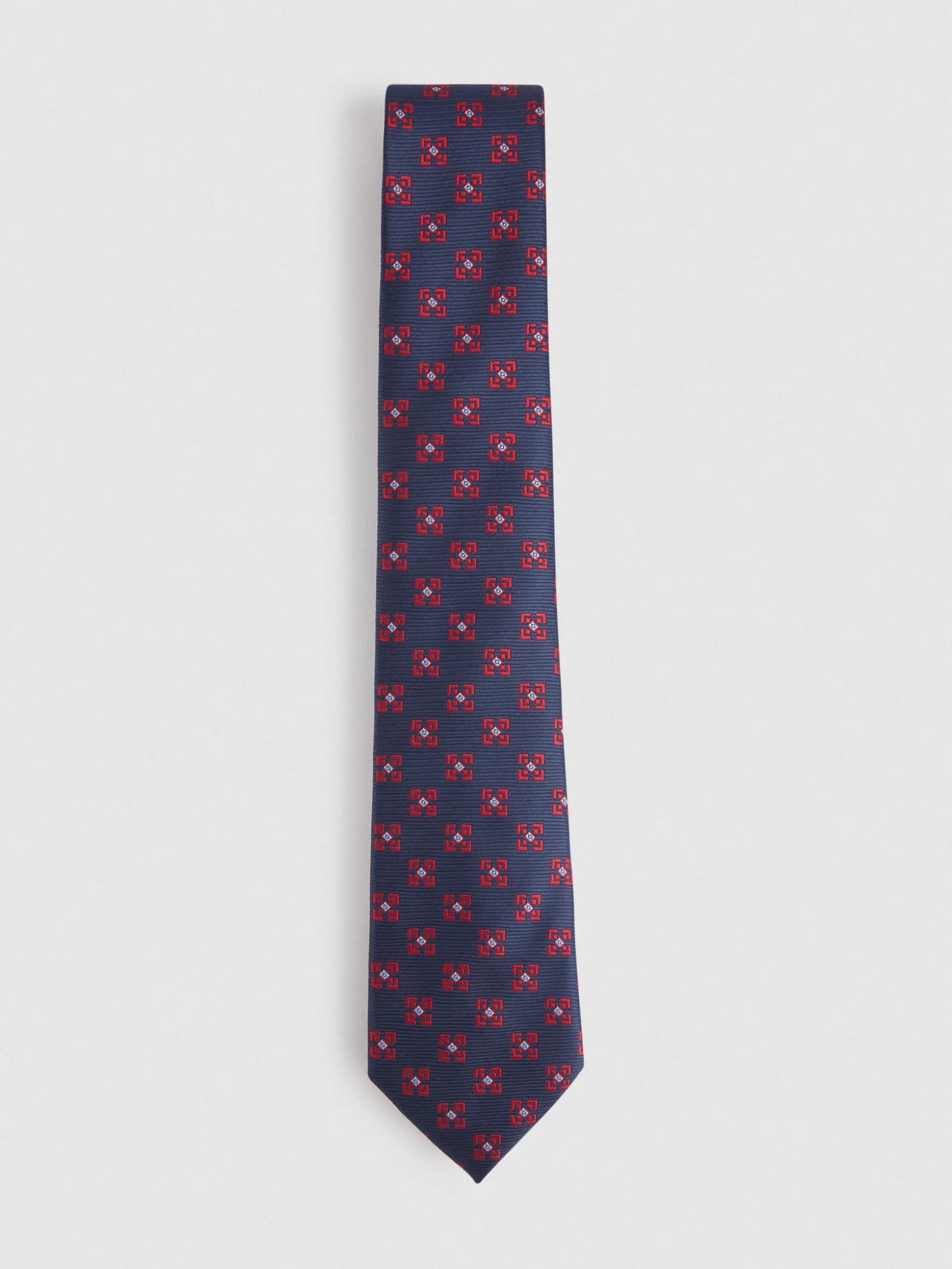 Cravatta Jacquard Elegante Collezione MF – Design Esclusivo di Alvaro Moreno, Stile Unico con Motivo Artigianale, Edizione Limitata con Consegna Rapida e Qualità Premium (Piu Venduta)