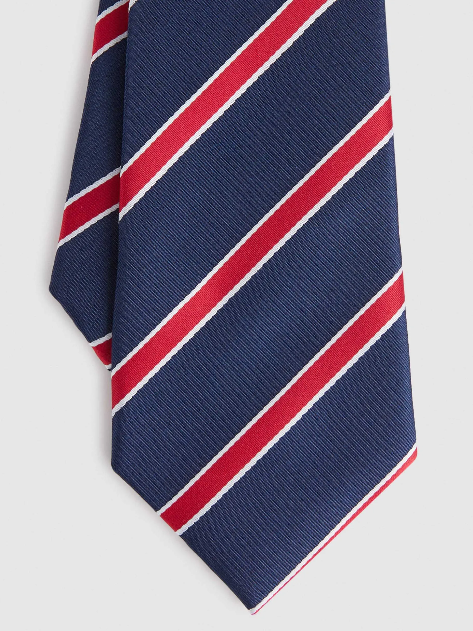 Elegante Cravatta Jacquard MF - Tessuto Artigianale di Alvaro Moreno con Stile Contemporaneo