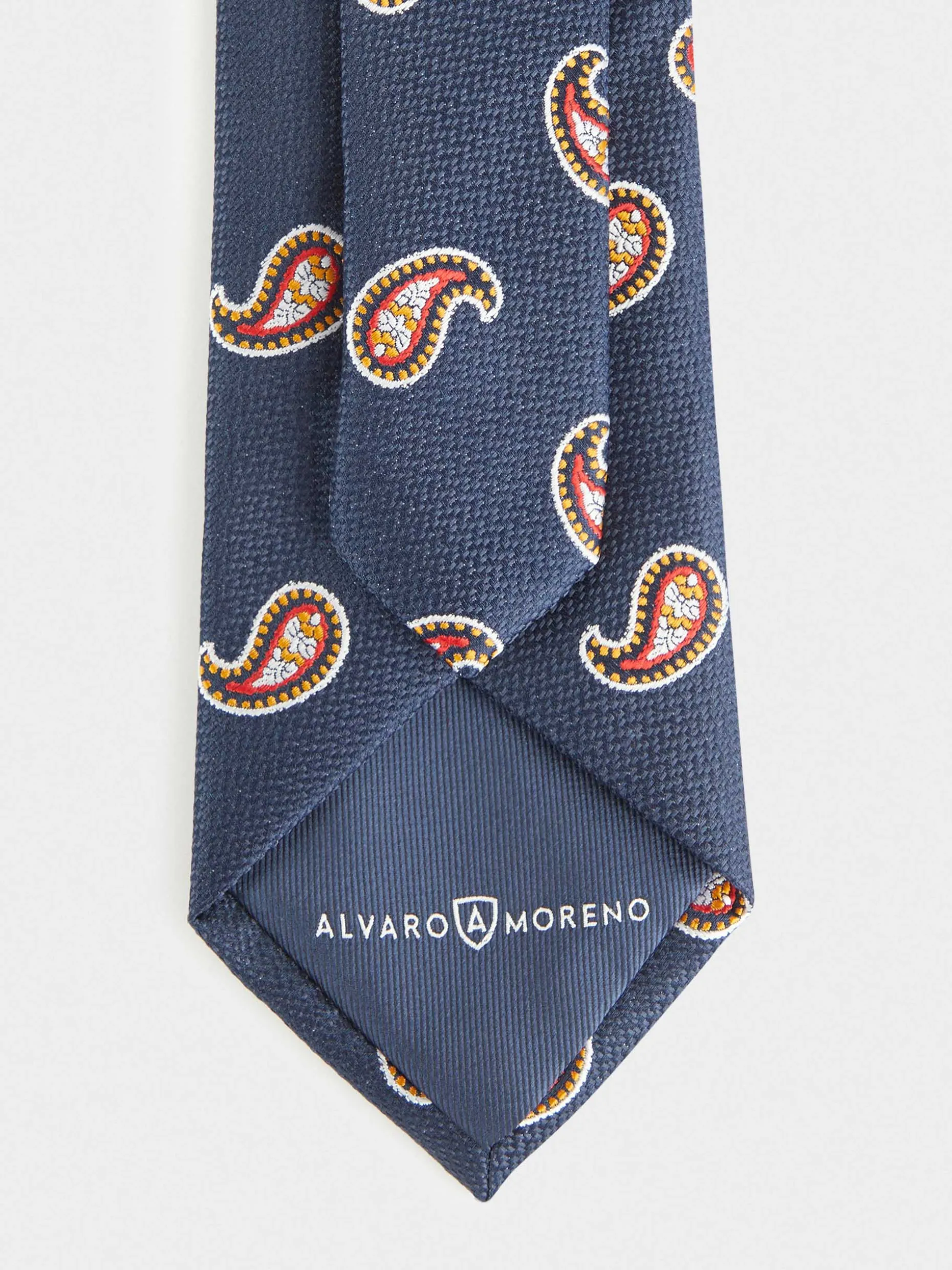 Cravatta Jacquard Elegante in Seta - Design Esclusivo di Alvaro Moreno Collezione Best