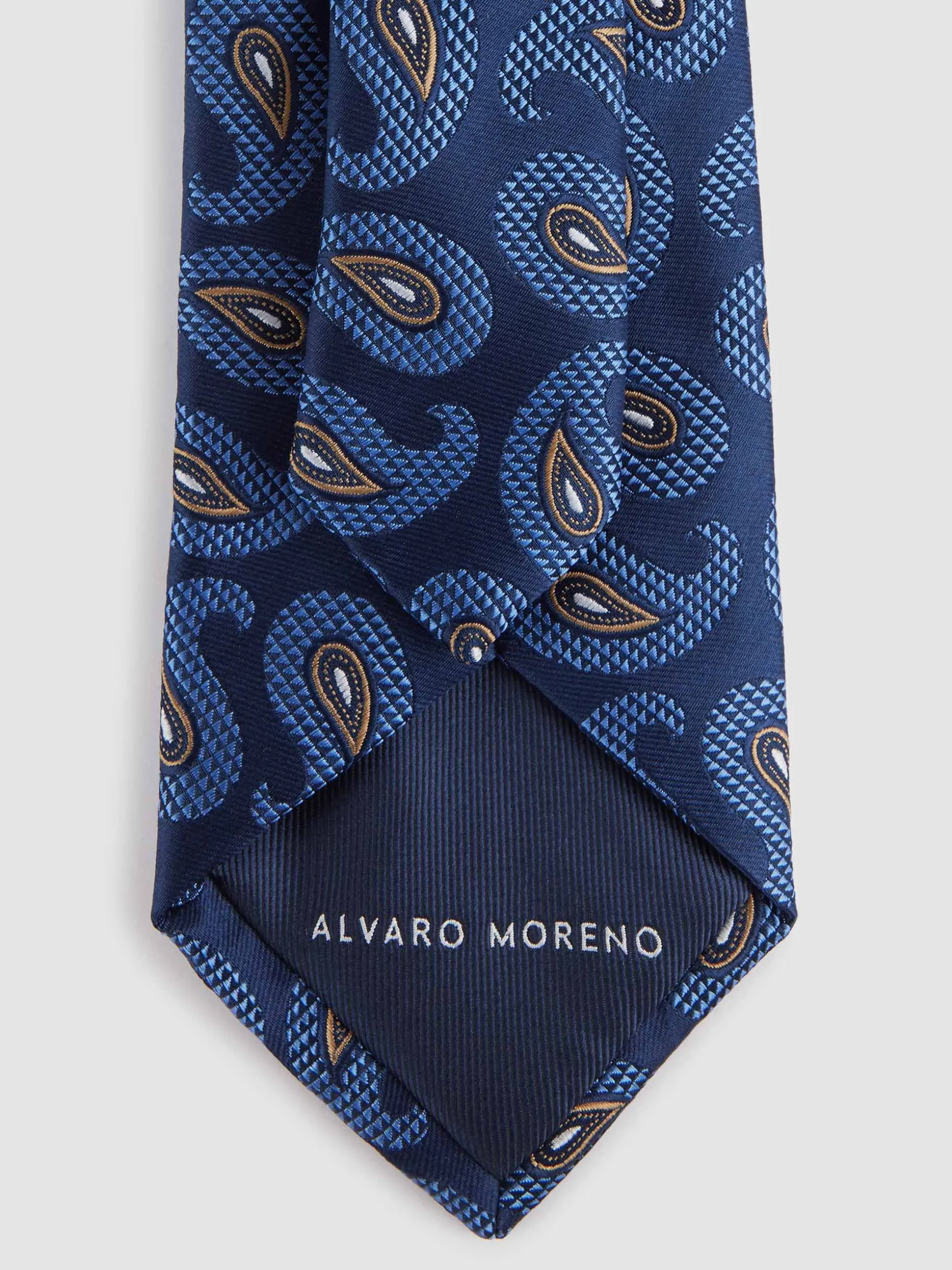 Elegante cravatta Jacquard in tessuto pregiato - Accessorio uomo raffinato | Collezione Alvaro Moreno