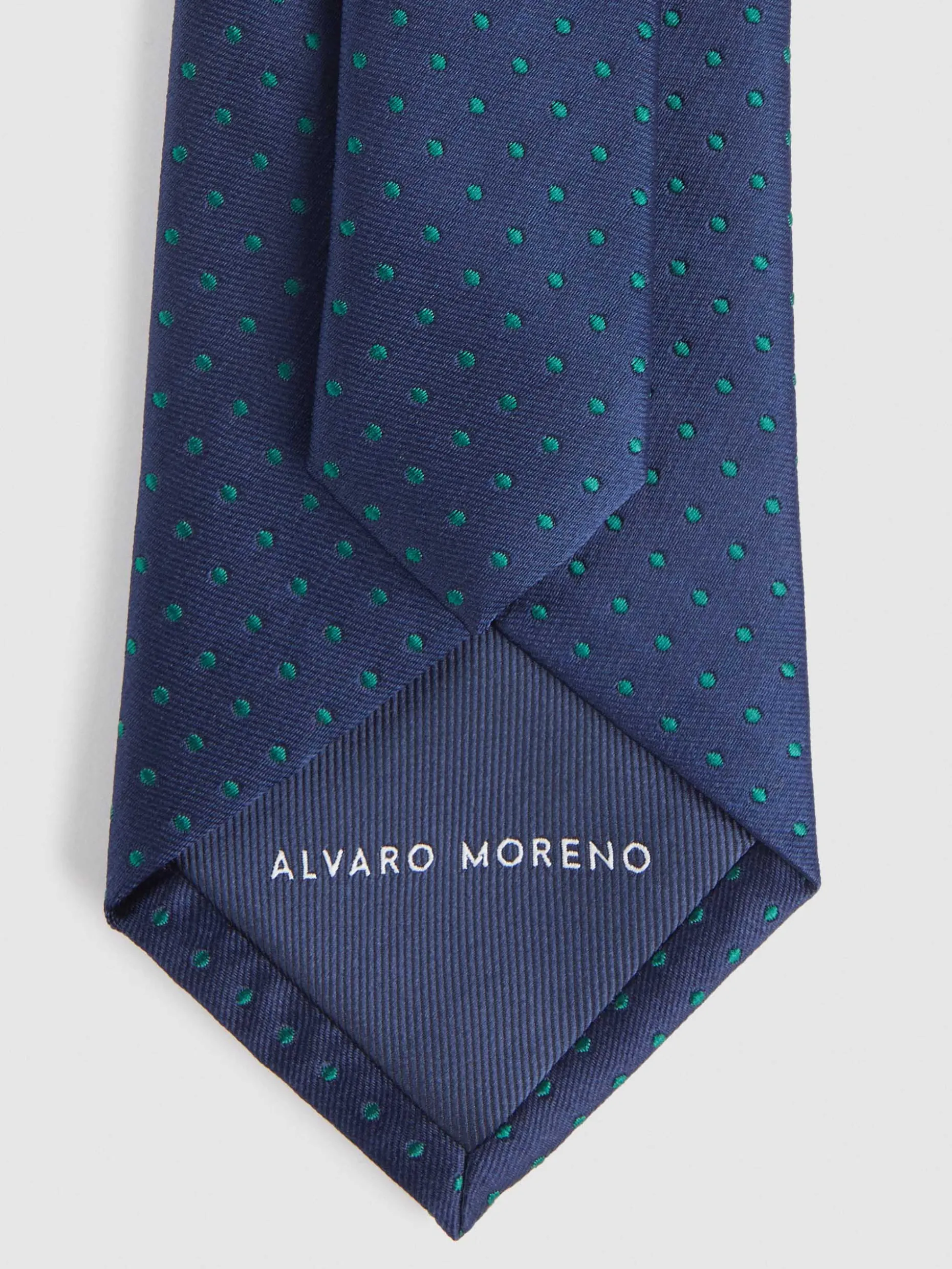 Cravatta Uomo Jacquard in Seta con Motivo Elegante - Alvaro Moreno, Design Classico a Prezzo Accessibile