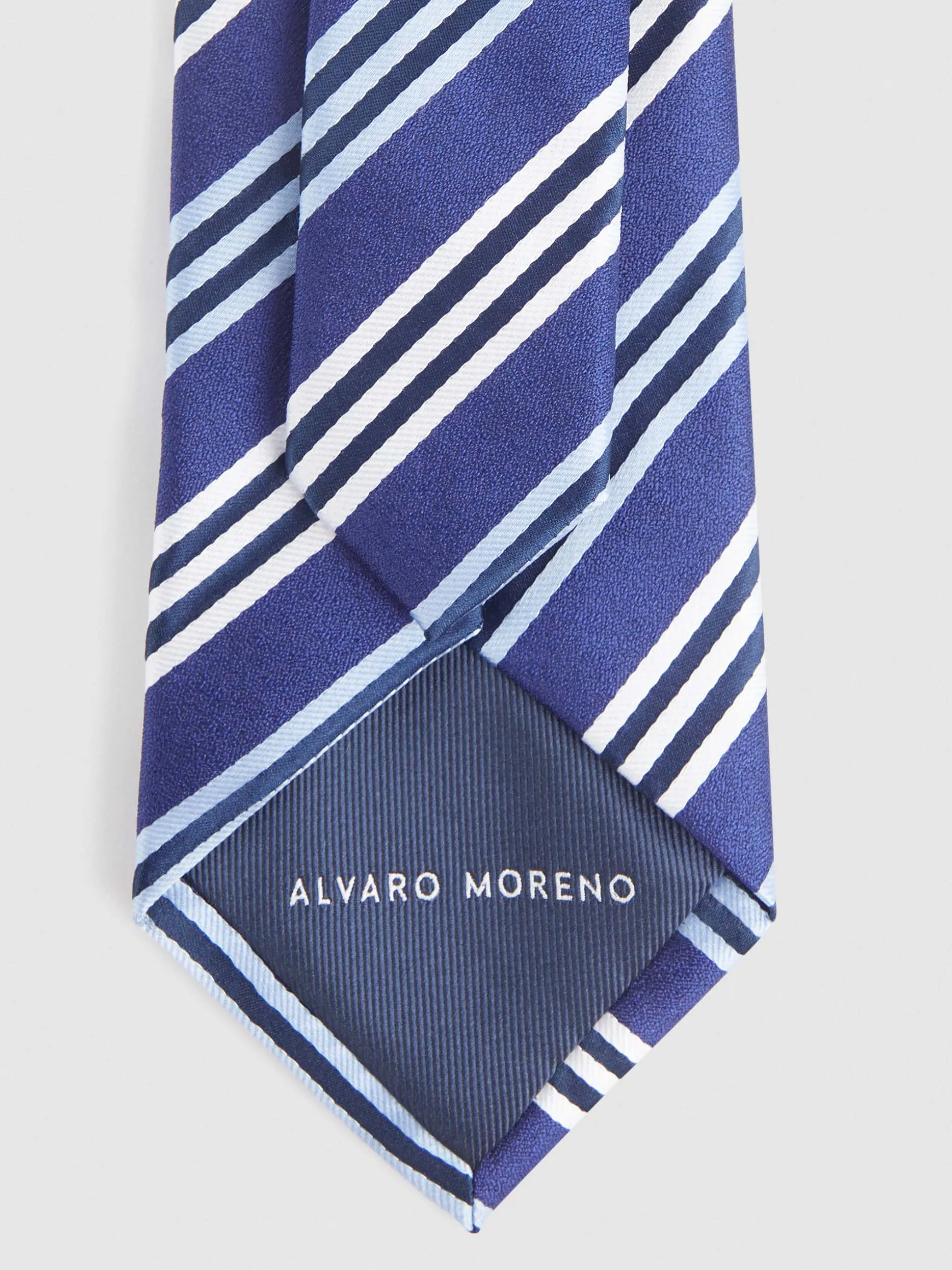 Cravatta in Jacquard Motivo Floreale Uomo - Design Esclusivo Alvaro Moreno, Collezione Autunno 2023