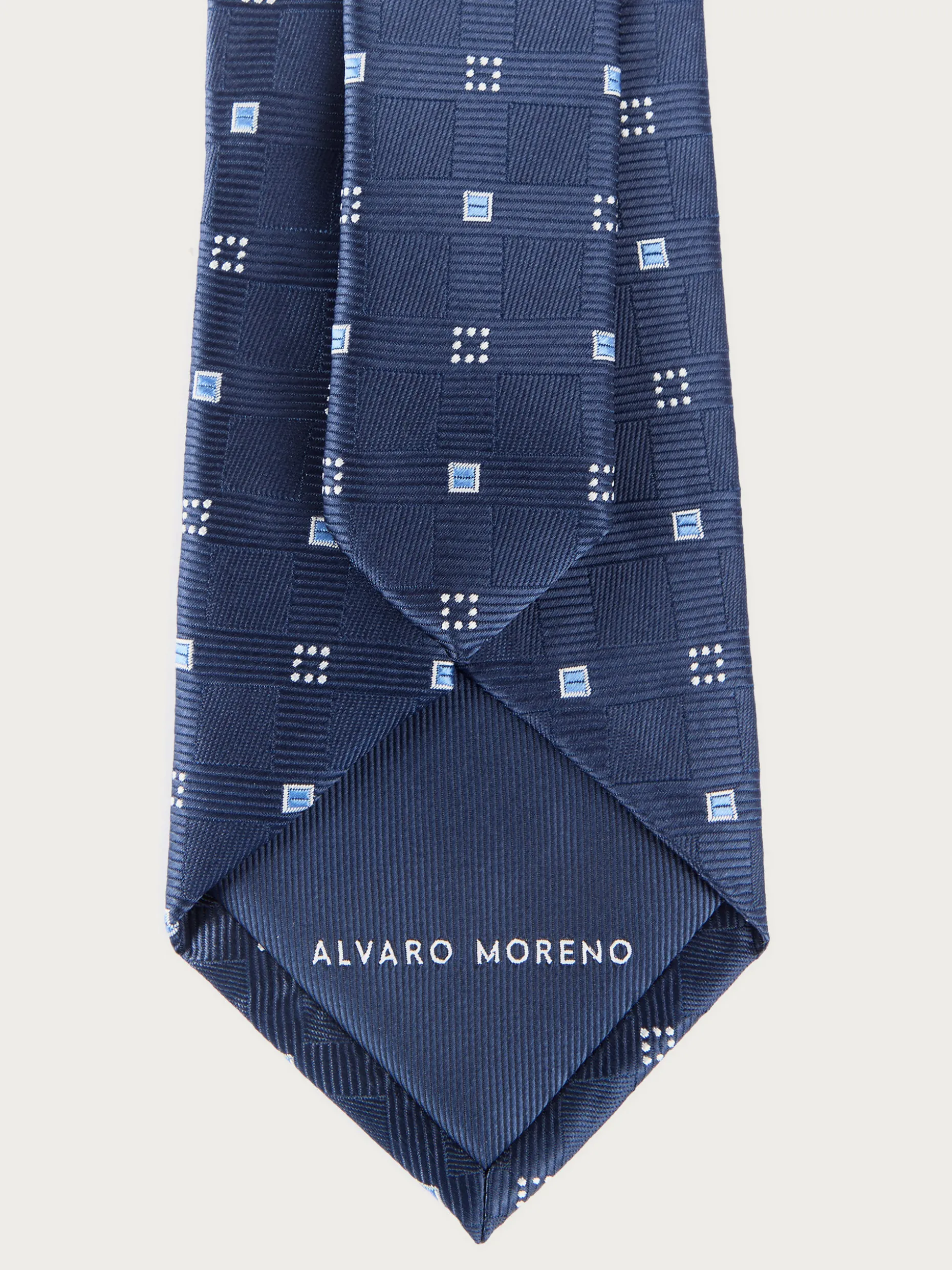 Cravatta Jacquard MF in Seta Premium - Design Esclusivo di Alvaro Moreno