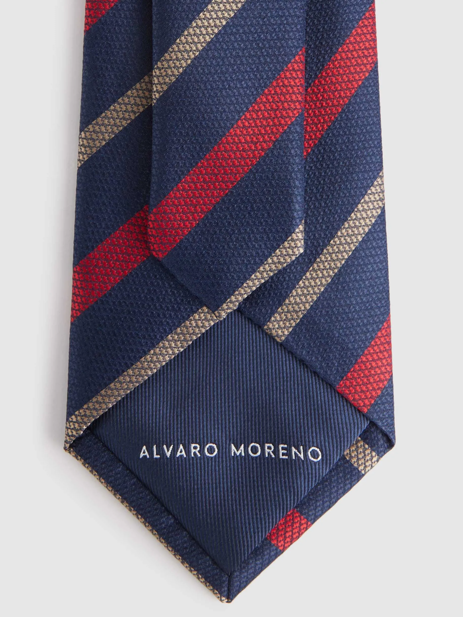 Cravatta Jacquard Premium Alvaro Moreno - Design Unico in Tessuto Elasticizzato, Collezione Limitata Estate 2024