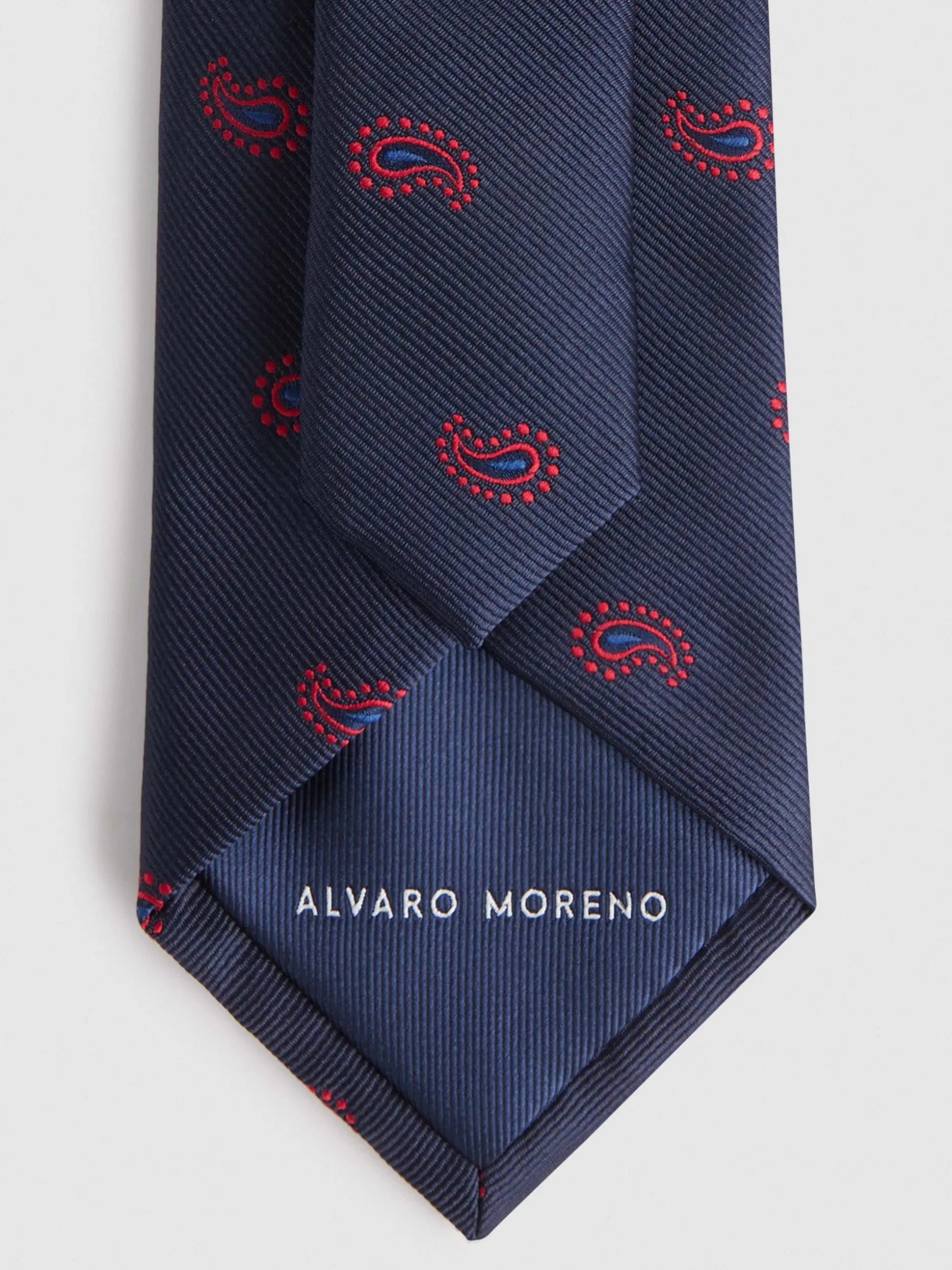 Cravatta Jacquard Uomo MF - Design Elegante in Tessuto Artigianale di Alvaro Moreno, Accessorio Autunno/Inverno 2024 con Dettagli Unici