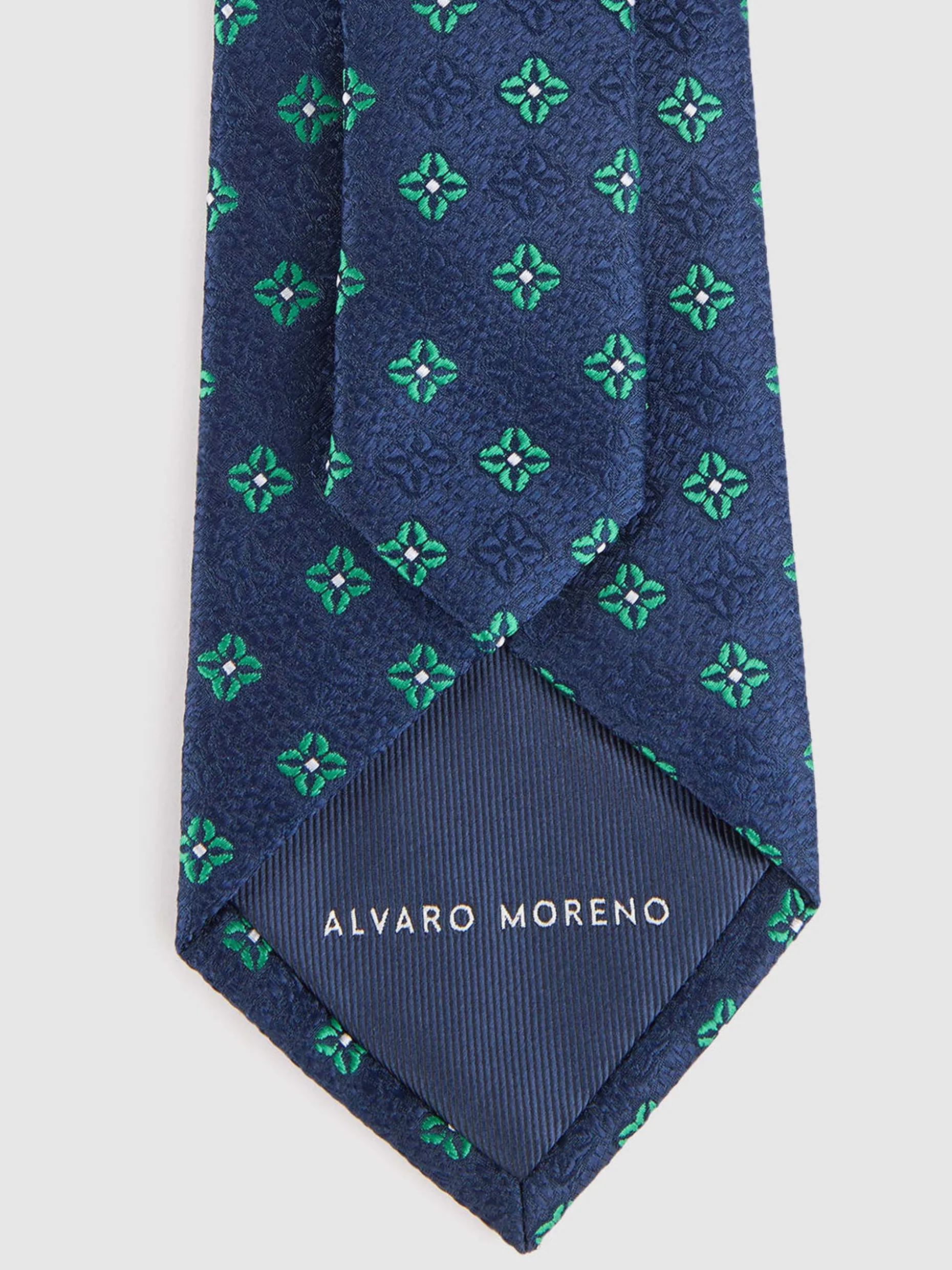 Elegante Corbata in Tessuto Jacquard MF - Collezione Premium di Alvaro Moreno
