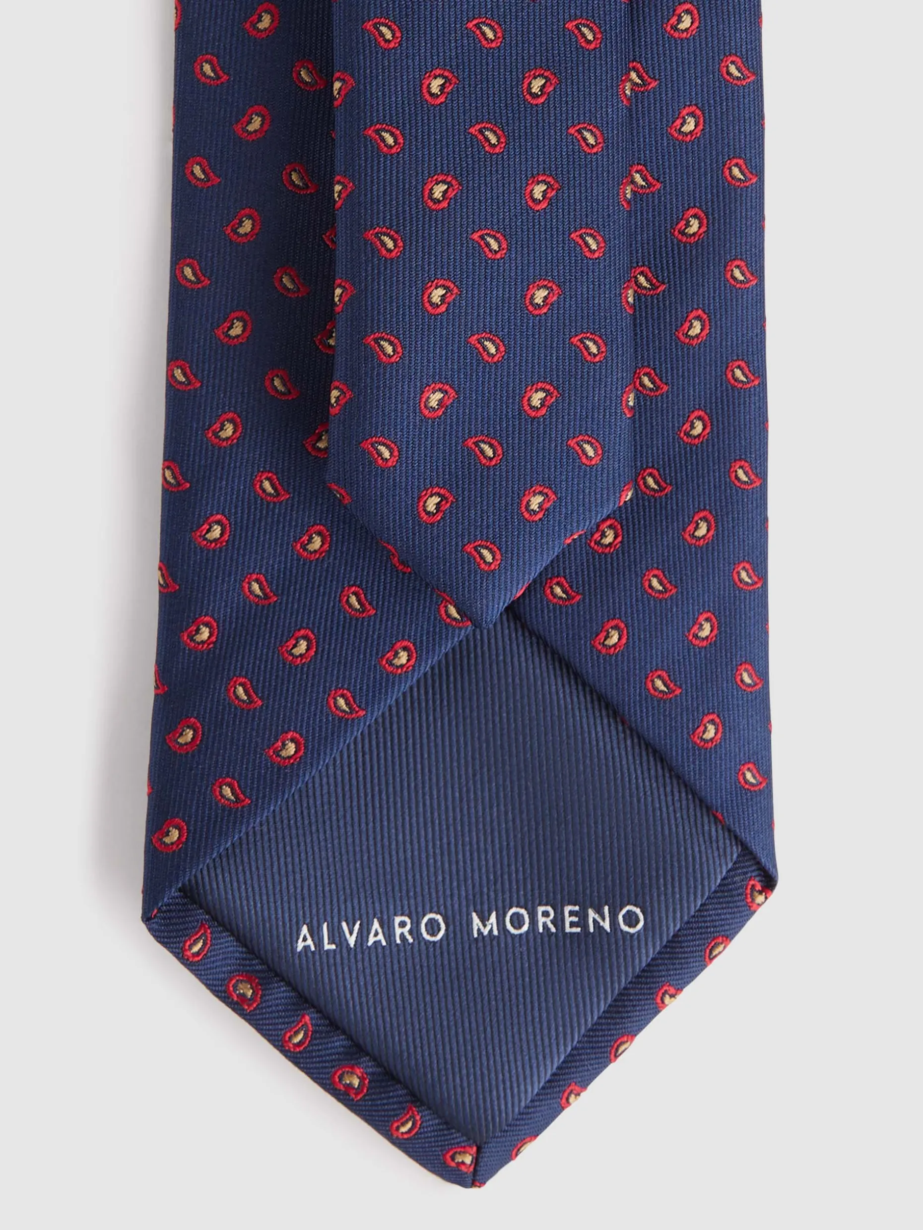 Cravatta Elegante in Tessuto Jacquard - Modello Classico MF | Collezione Esclusiva Alvaro Moreno