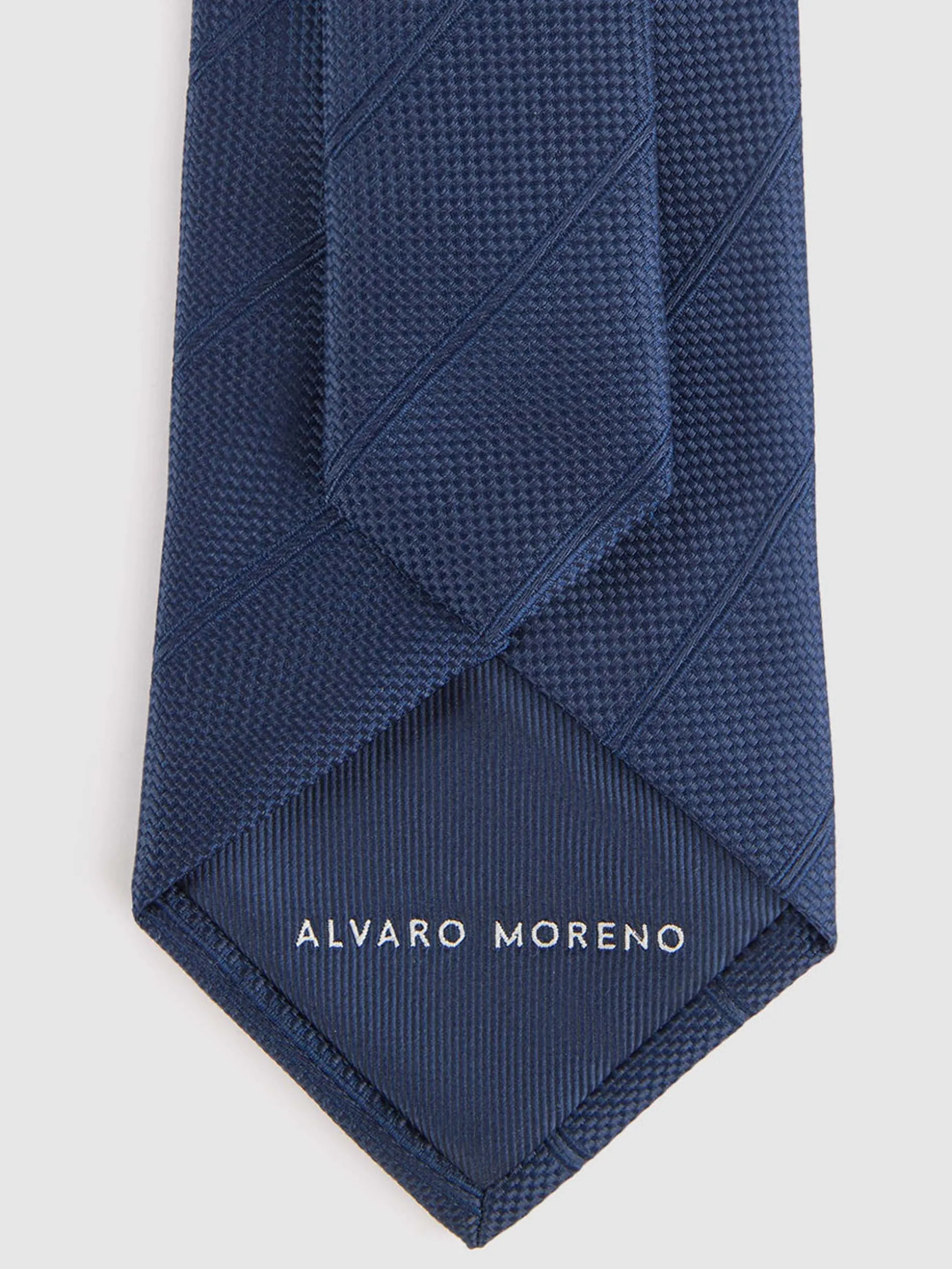 Elegante Cravatta Jacquard in Seta Morbida - Design Esclusivo Alvaro Moreno, Qualità Senza Tempo a Prezzo Accessibile
