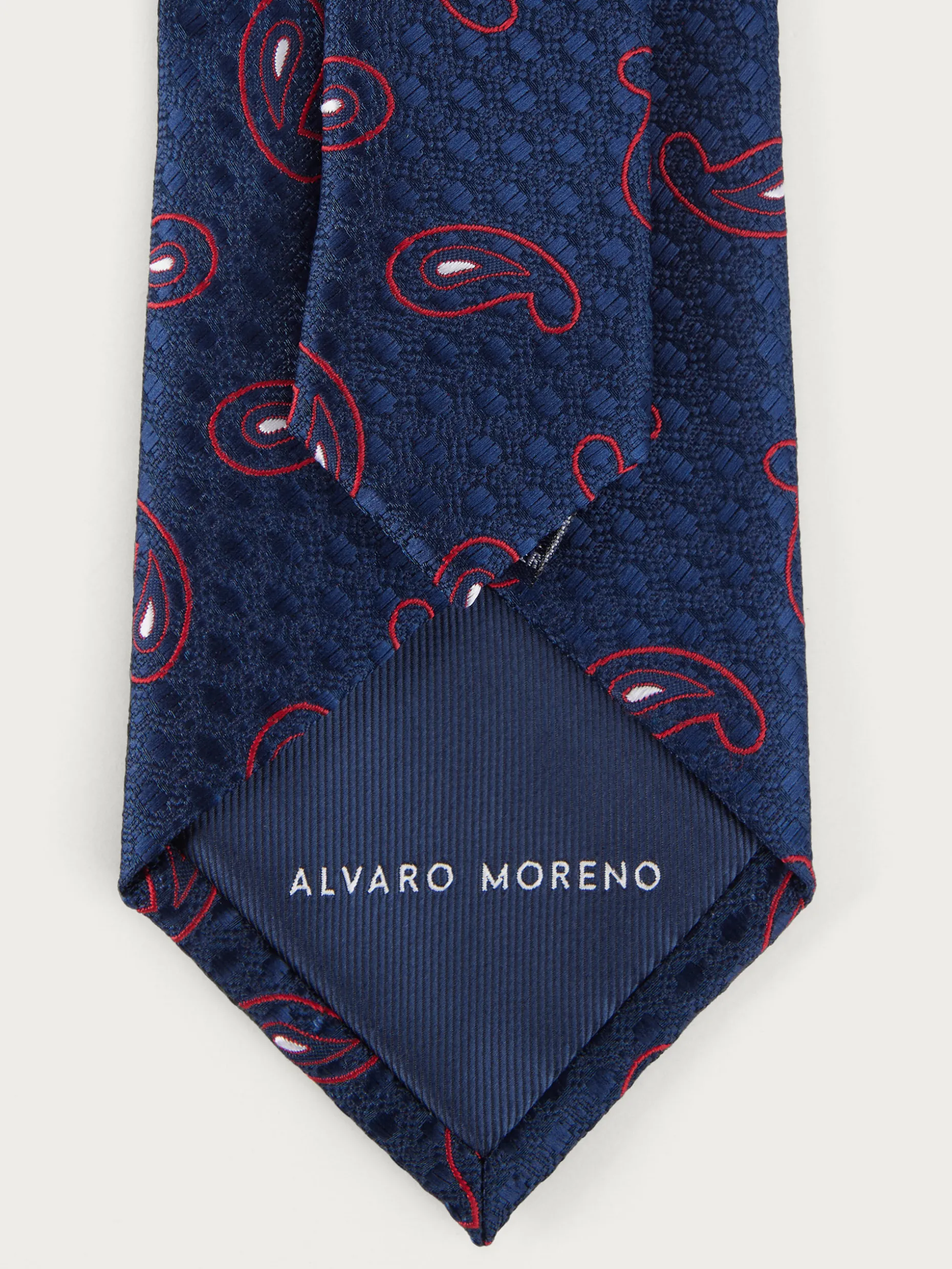 Cravatta Jacquard Elegante in Seta - Design Unico ALVARO MORENO - Pronta Consegna | Saldi Estivi Esclusivi
