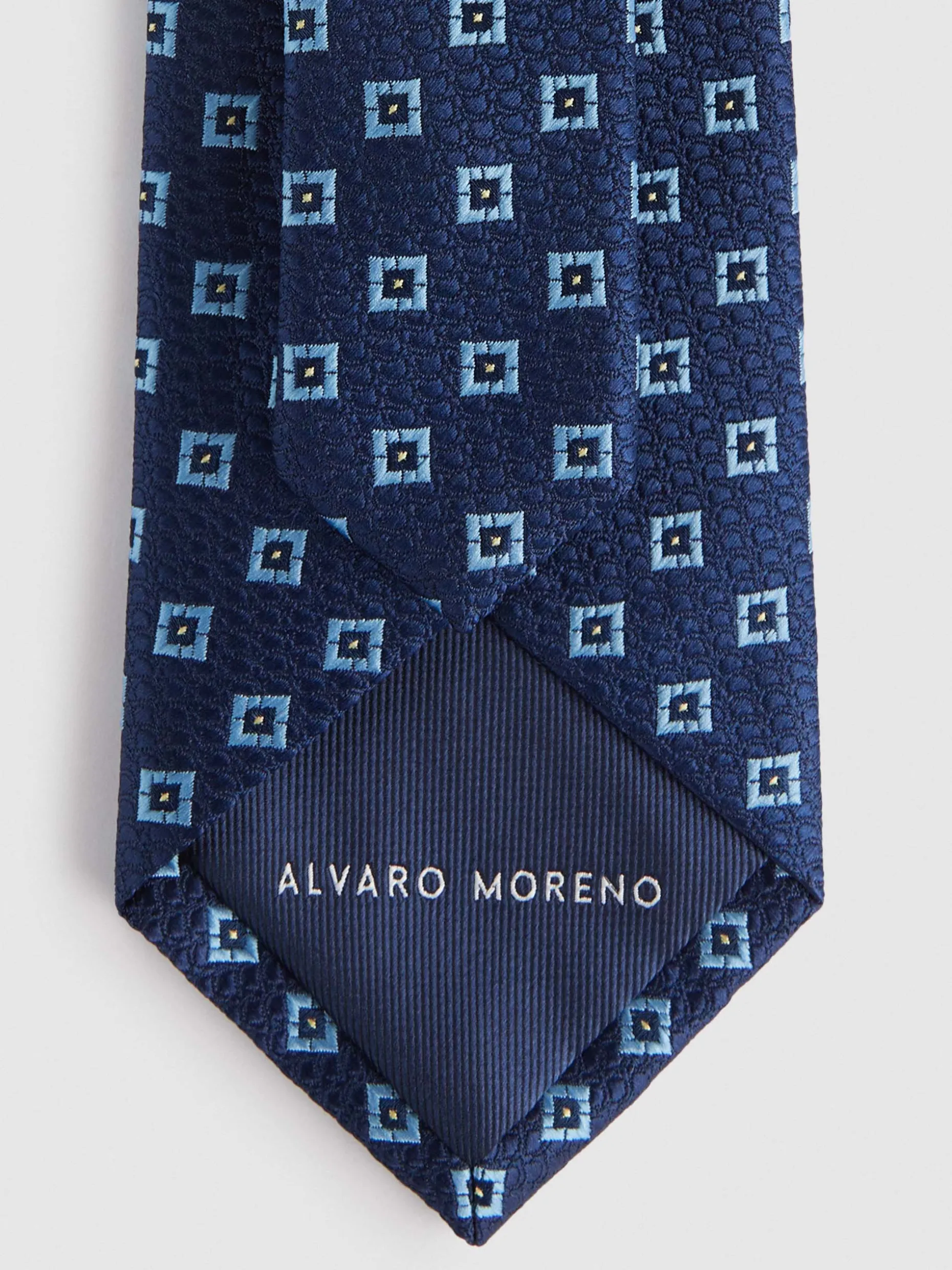 Cravatta Jacquard Elegante con Design Esclusivo Uomo - Stile Alvaro Moreno - Moda Raffinata
