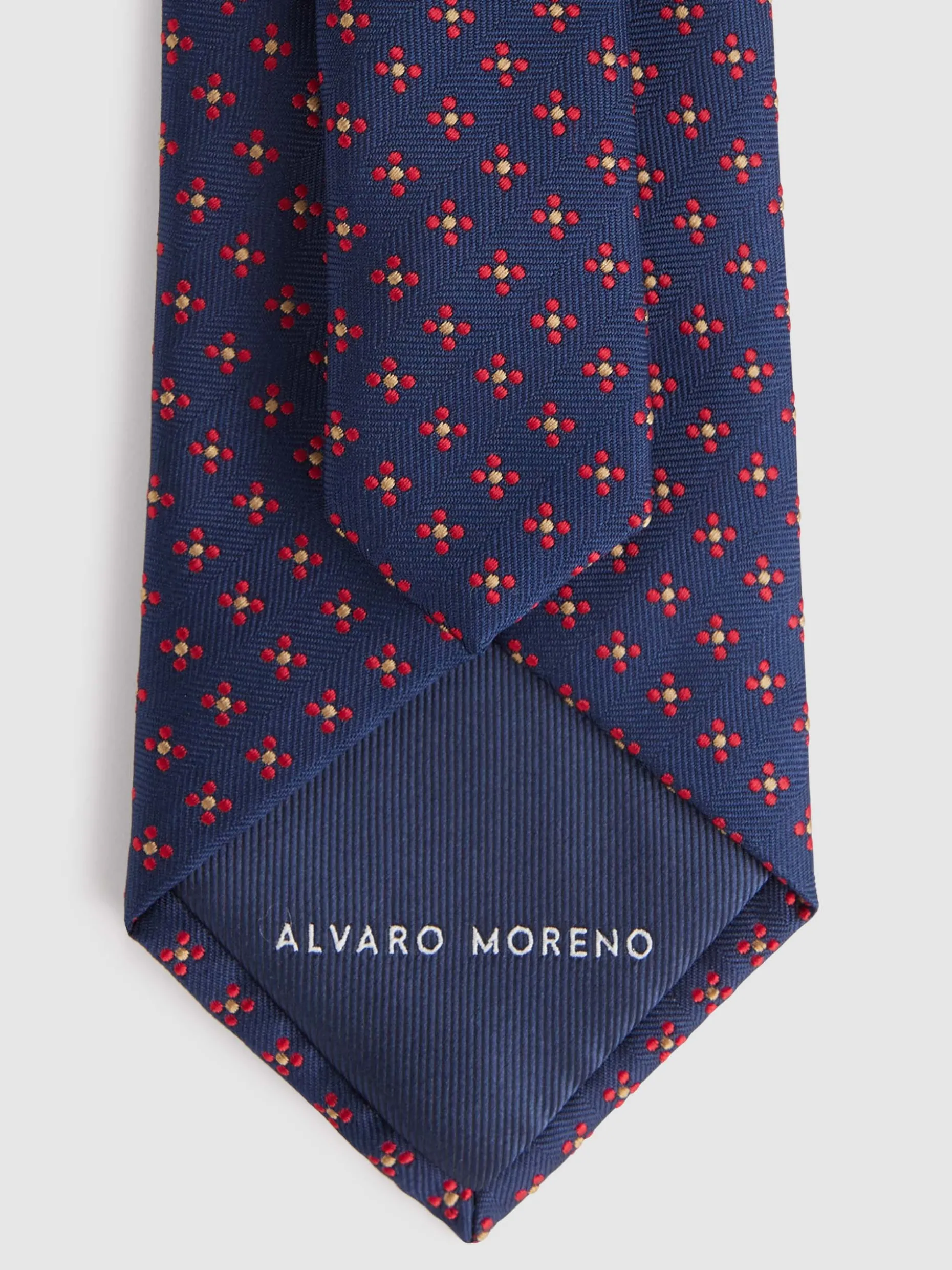 Elegante Cravatta Jacquard in Tessuto Pregiato - Design Esclusivo da Alvaro Moreno Outlet