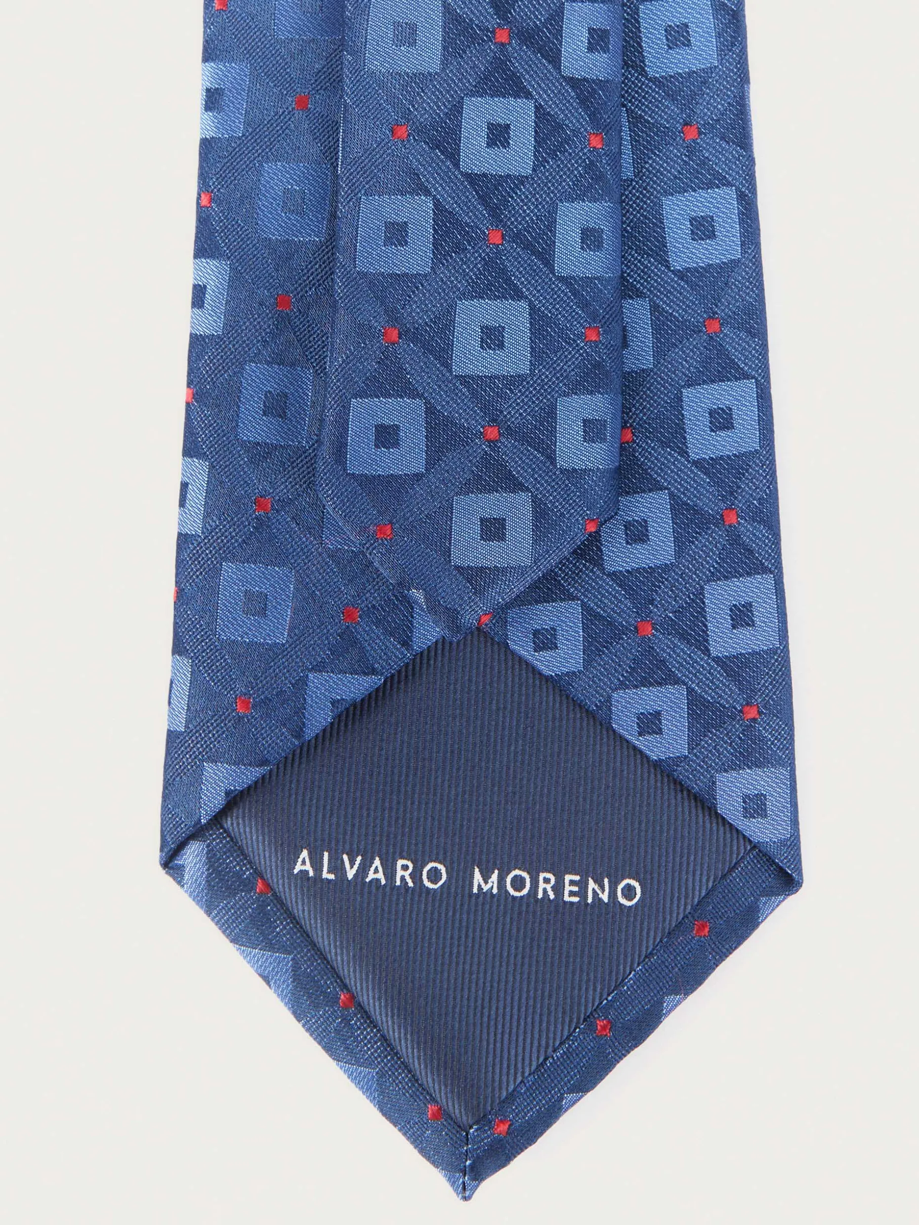 Cravatta Elegante in Jacquard con Trama Classica - Alvaro Moreno | Accessori Uomo