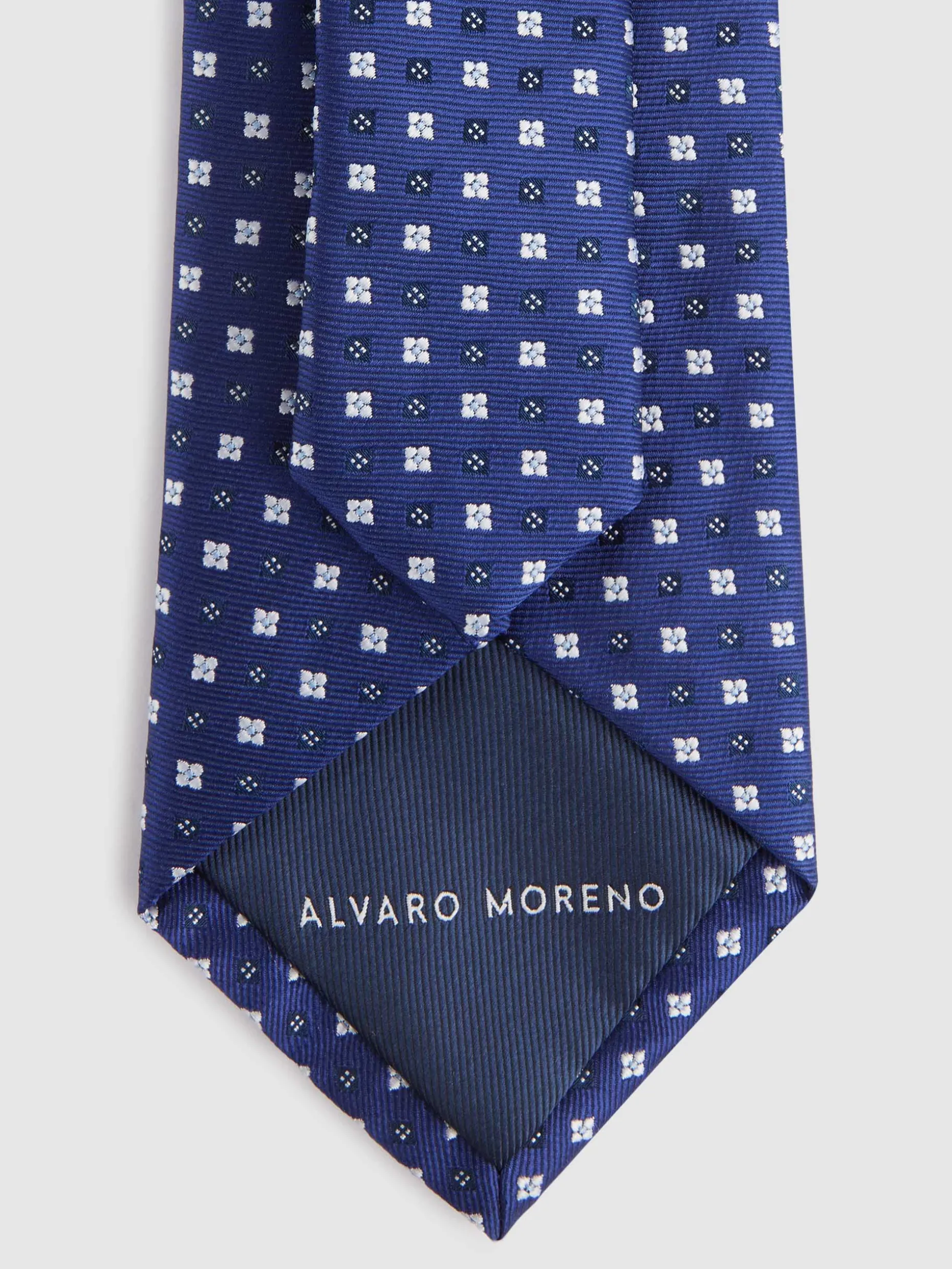 Alvaro Moreno - Cravatta Jacquard MF in Tessuto Elegante con Design Esclusivo - Accessorio Uomo Stile Moderno