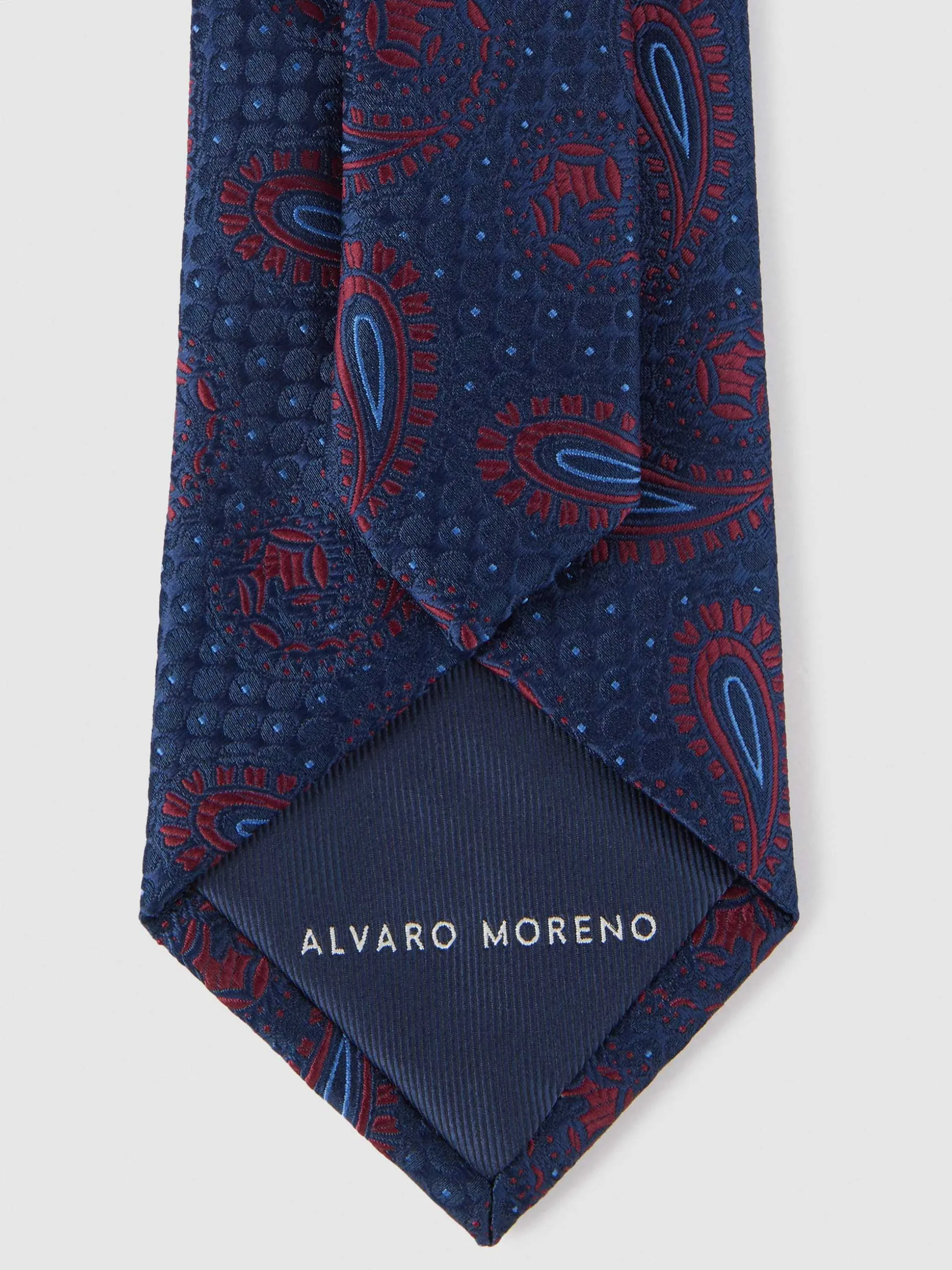 Cravatta Uomo Jacquard in Seta Premium - Alvaro Moreno - Saldi Estivi con Design Esclusivo