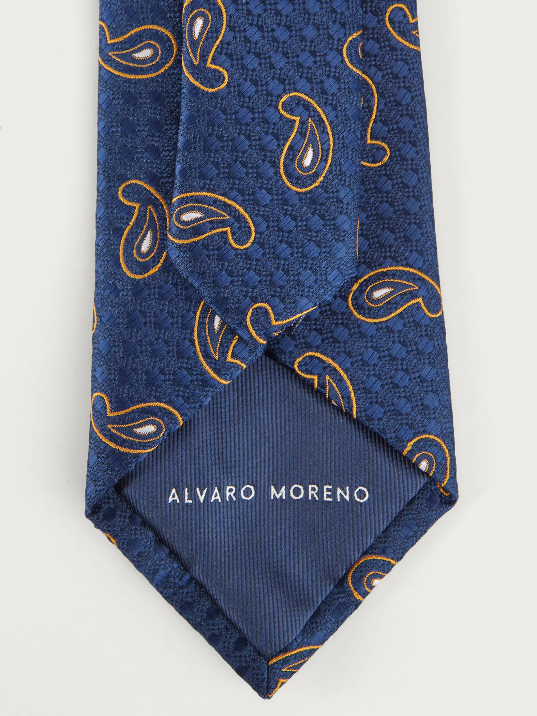 Cravatta Jacquard Modello Firmato | Alvaro Moreno - Design Raffinato a Prezzo Accessibile