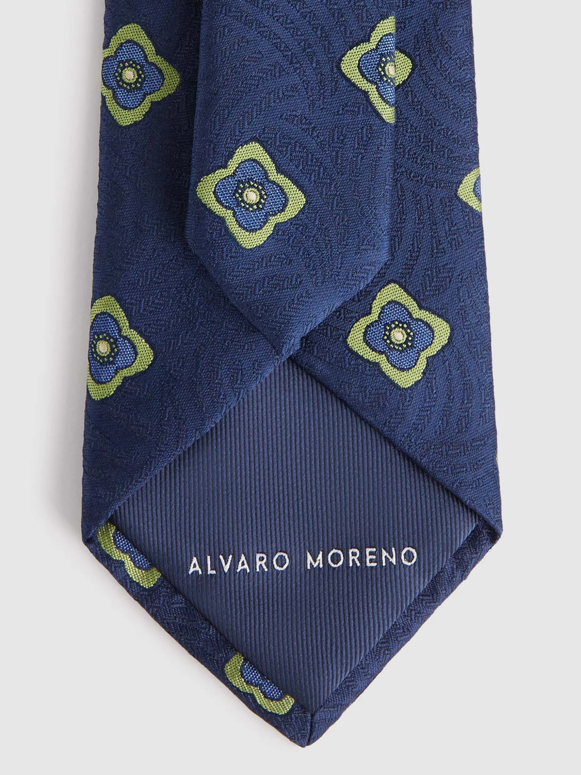 Cravatta Jacquard MF in Seta - Design Elegante Uomo | Collezione Outlet Alvaro Moreno