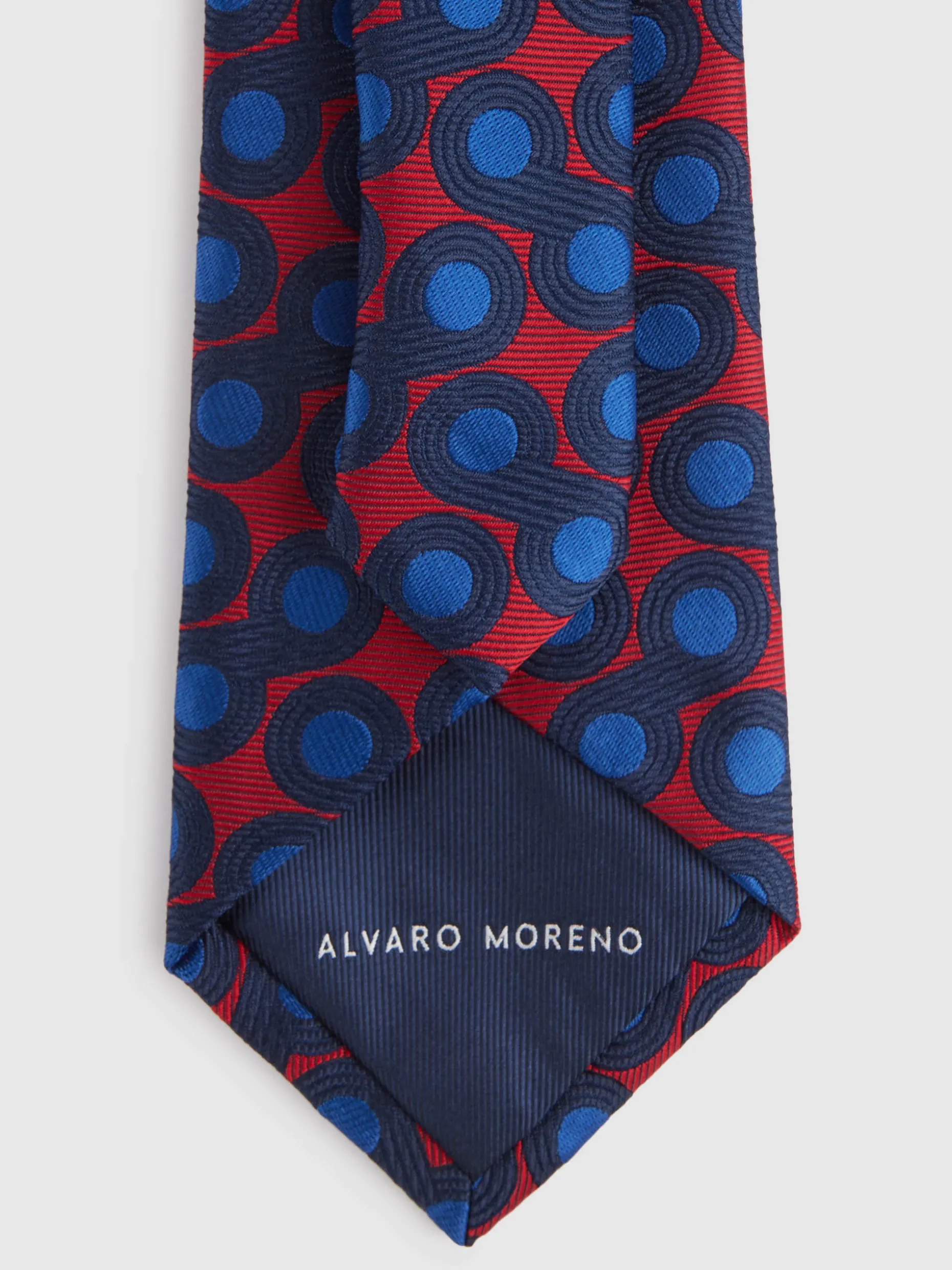 Cravatta Elegante Uomo in Jacquard con Design Esclusivo - Alvaro Moreno, Collezione MF