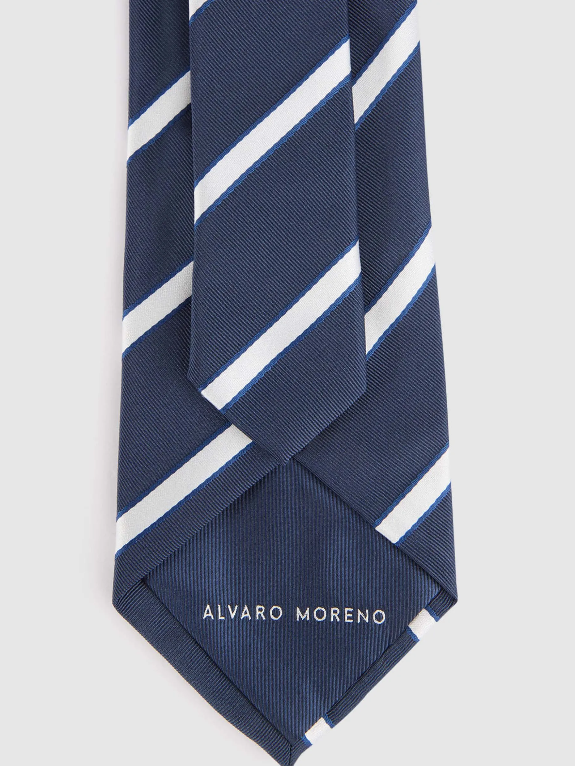 Cravatta Jacquard Elegante con Tessuto Pregiato - Modello Firmato da Alvaro Moreno Outlet