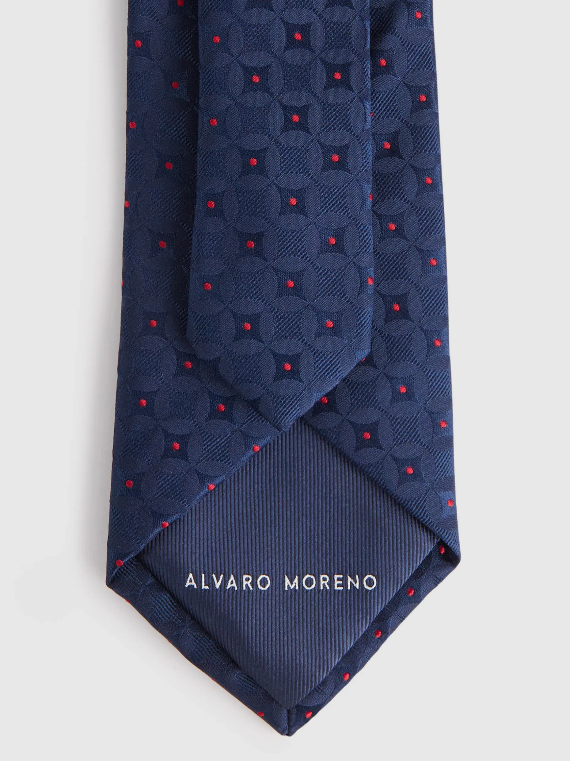 Cravatta Jacquard Elegante di Alvaro Moreno - Tessuto Premium con Stile Unico e Dettagli Artigianali MF Collection
