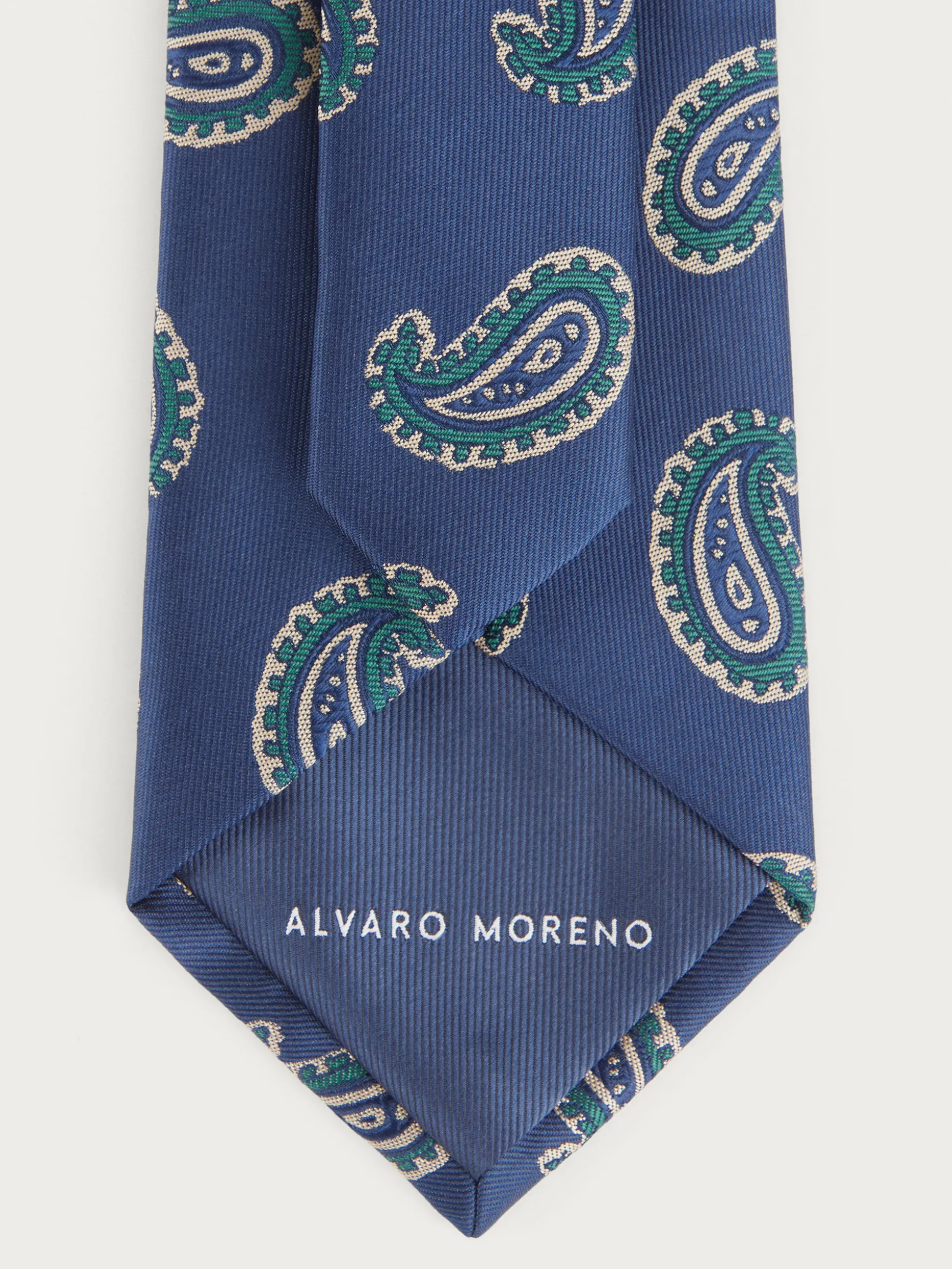 Cravatta Jacquard Elegante in Tessuto Pregiato - Design Classico con Motivo Astratto - Saldi Esclusivi Alvaro Moreno