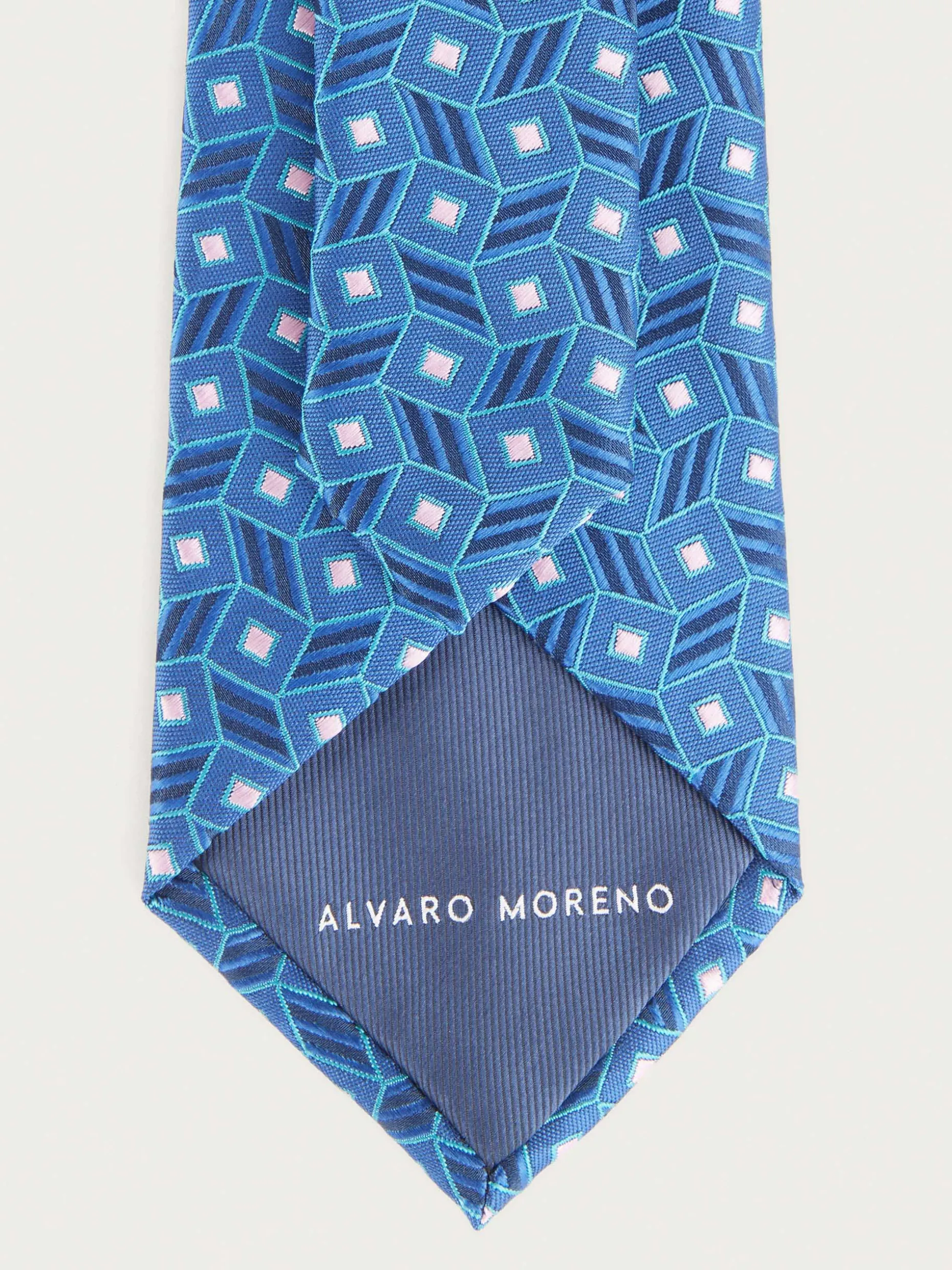 Alvaro Moreno: Cravatta in Jacquard MF Elegante con Motivo Classico - Prezzo Accessibile