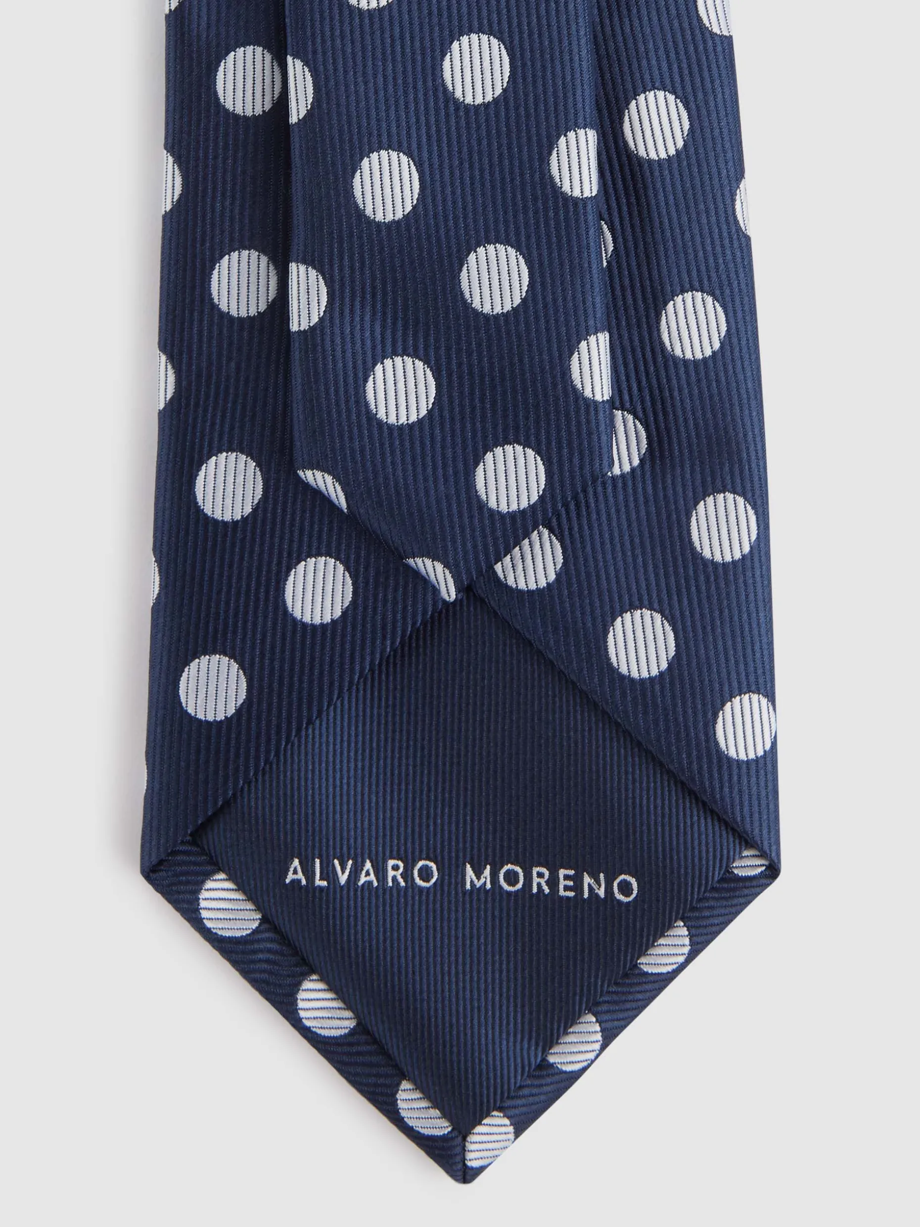 Cravatta Uomo Artigianale in Jacquard MF - Collezione Esclusiva Alvaro Moreno | Edizione Limitata Promozionale