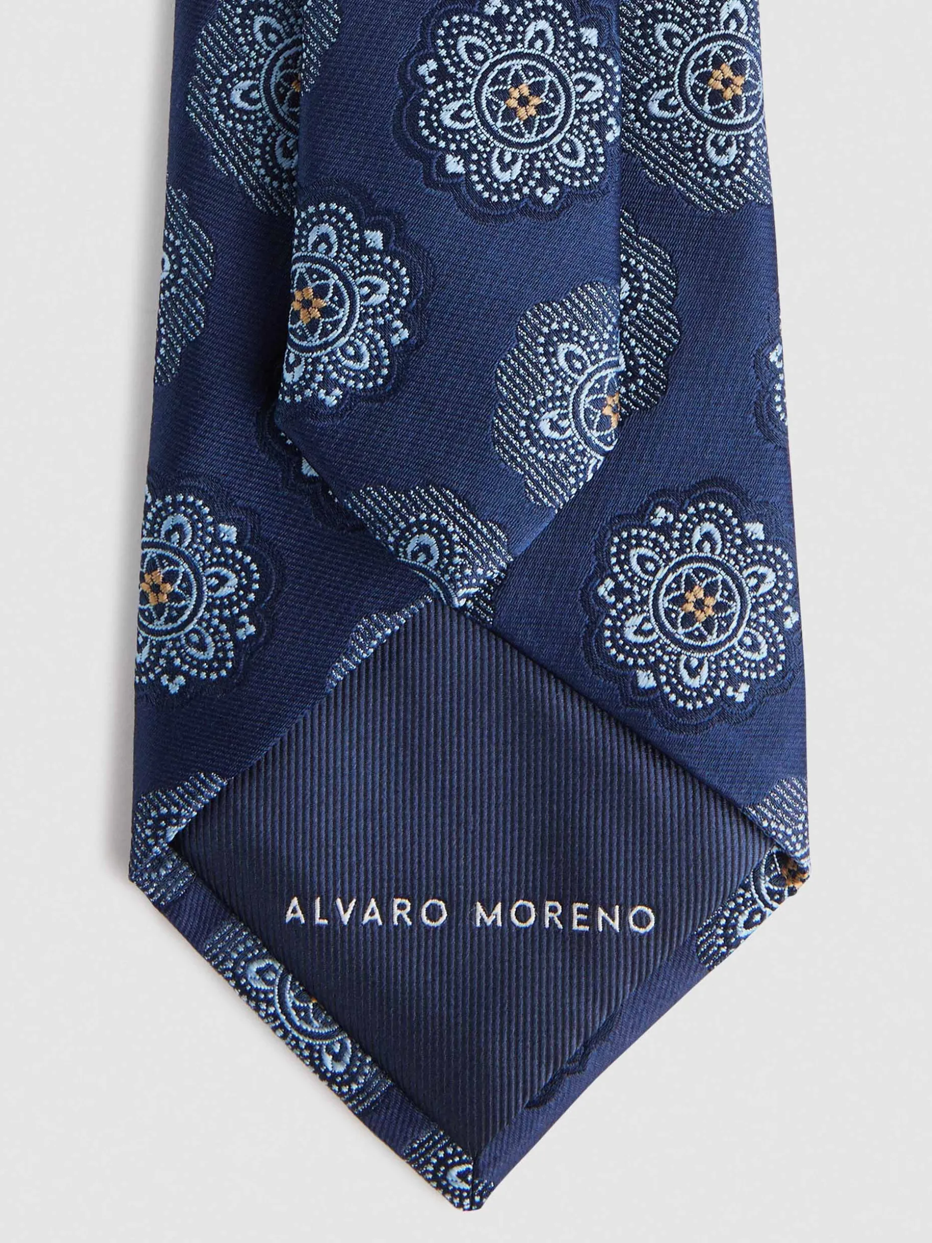 Alvaro Moreno Jacquard Elegante - Corbata Uomo Design Esclusivo, Tessuto Pregiato