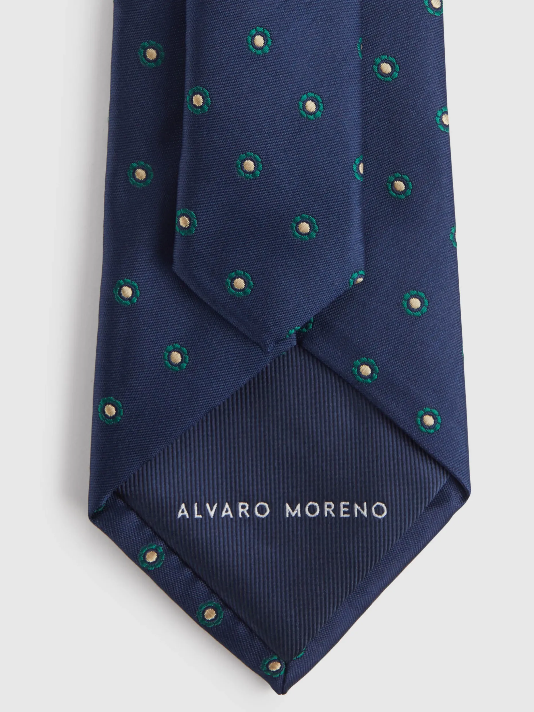 Cravatta Jacquard Elegante Alvaro Moreno - Tessuto Pregiato con Motivi Artigianali, Stile Raffinato a Prezzo Accessibile