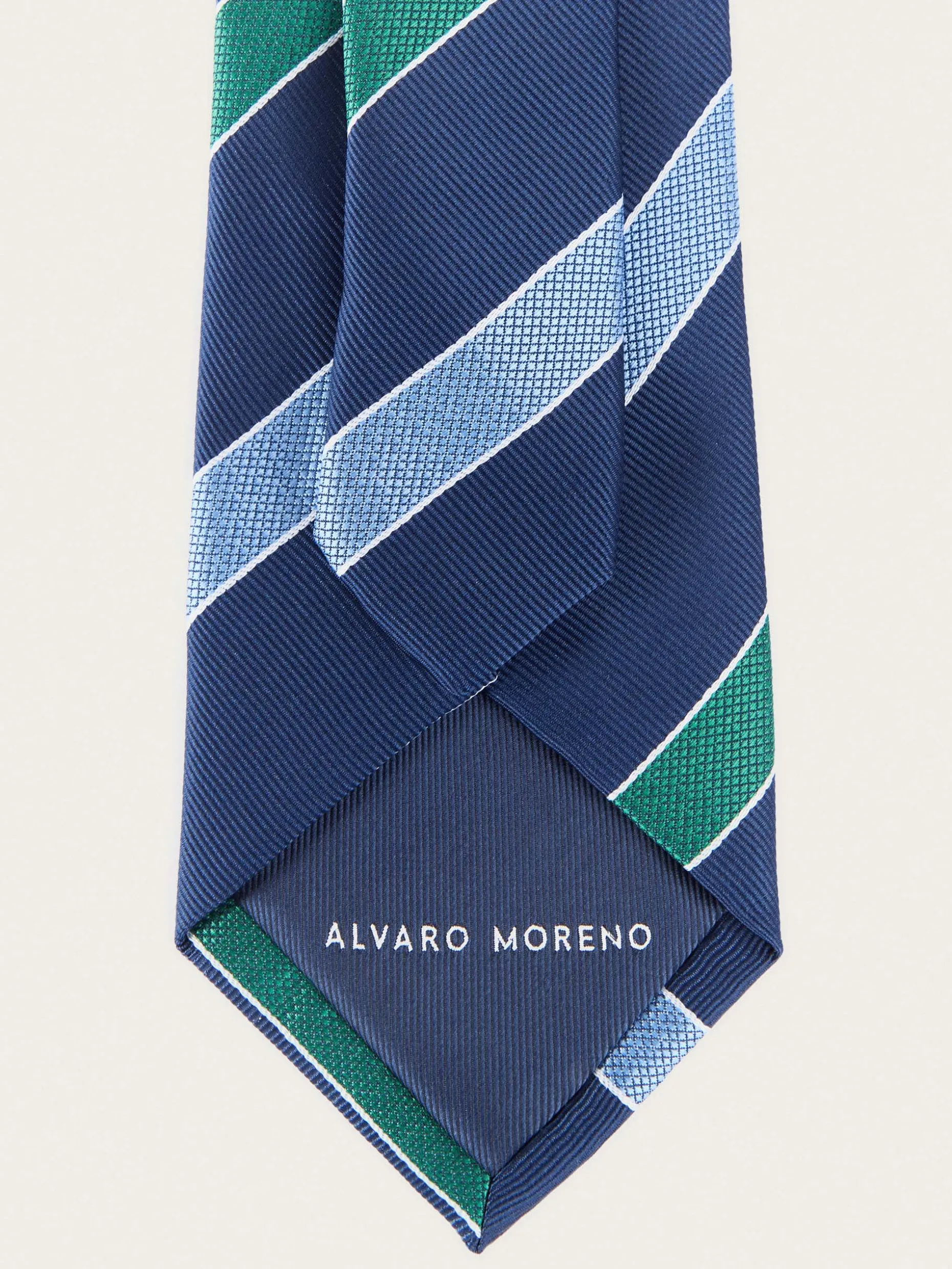 Elegante Cravatta Jacquard in Microfibra - Design Esclusivo Moreno Alvaro | Edizione Limitata, Successo di Vendite