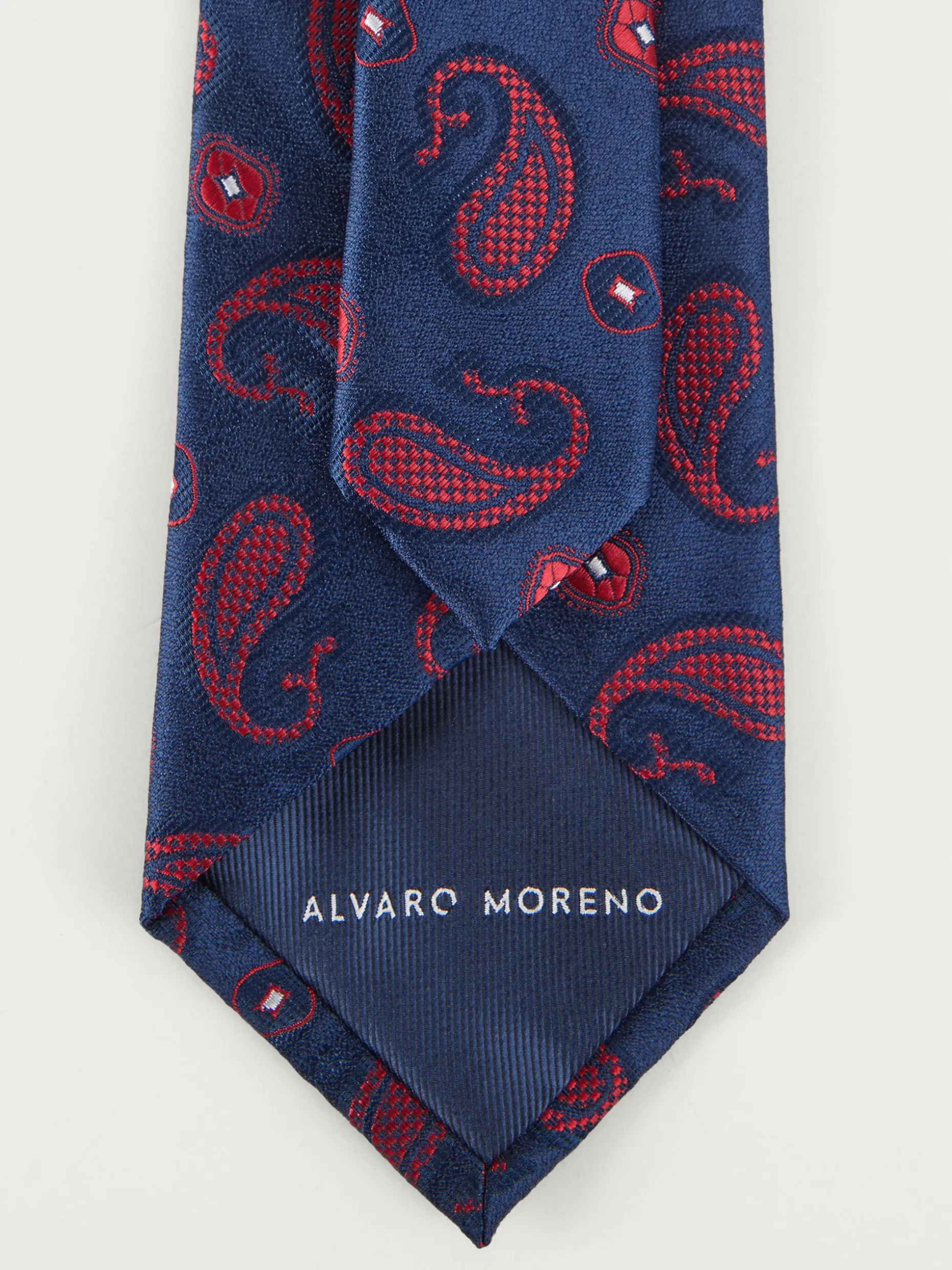 Cravatta Jacquard in Seta Elegante con Motivi Artistici - Collezione Esclusiva Boutique Alvaro Moreno