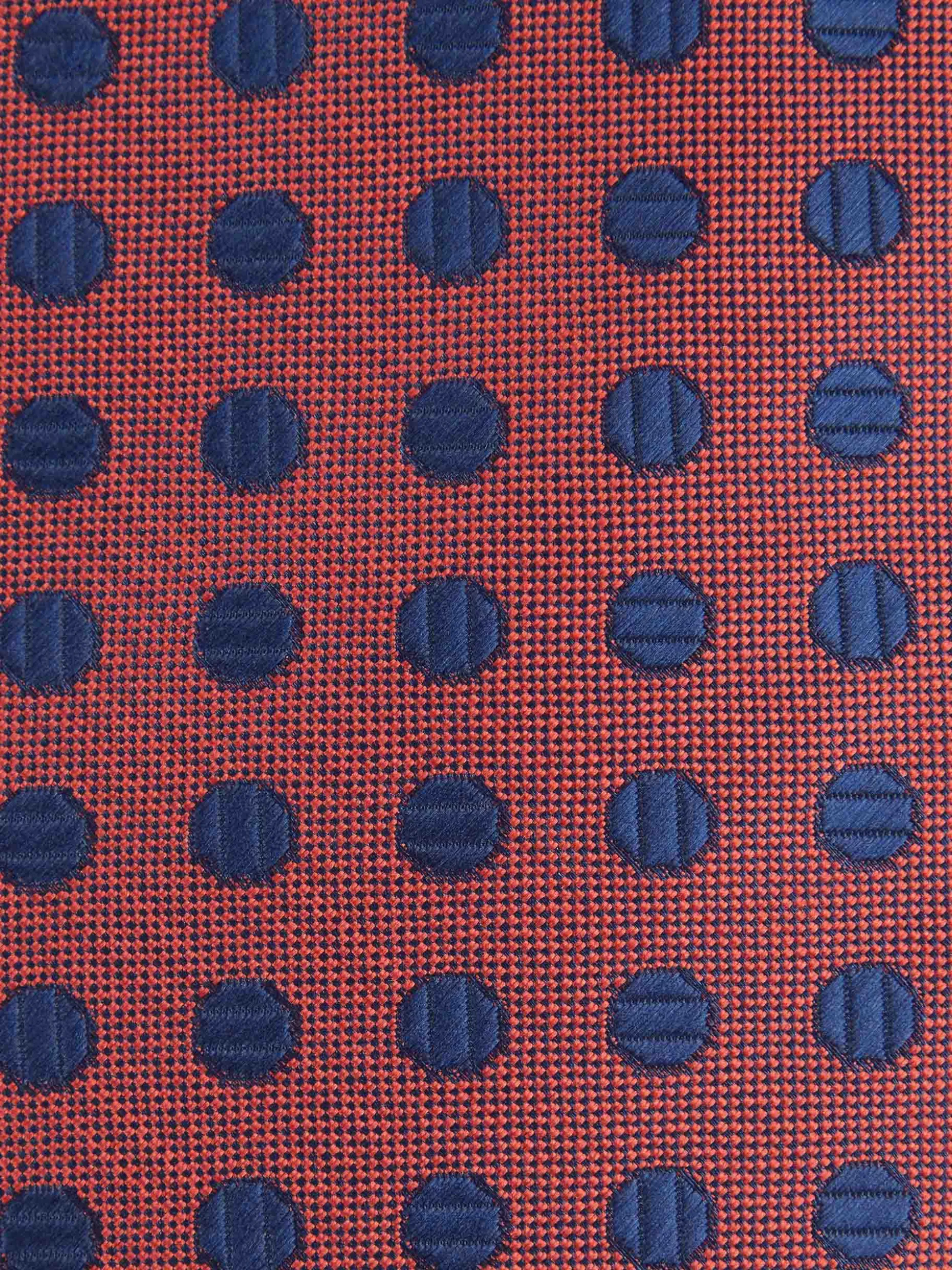 Cravatta Elegante in Seta Jacquard con Motivo Geometrico | Stile Classico da Uomo di Alvaro Moreno - Promozione Fine Stock