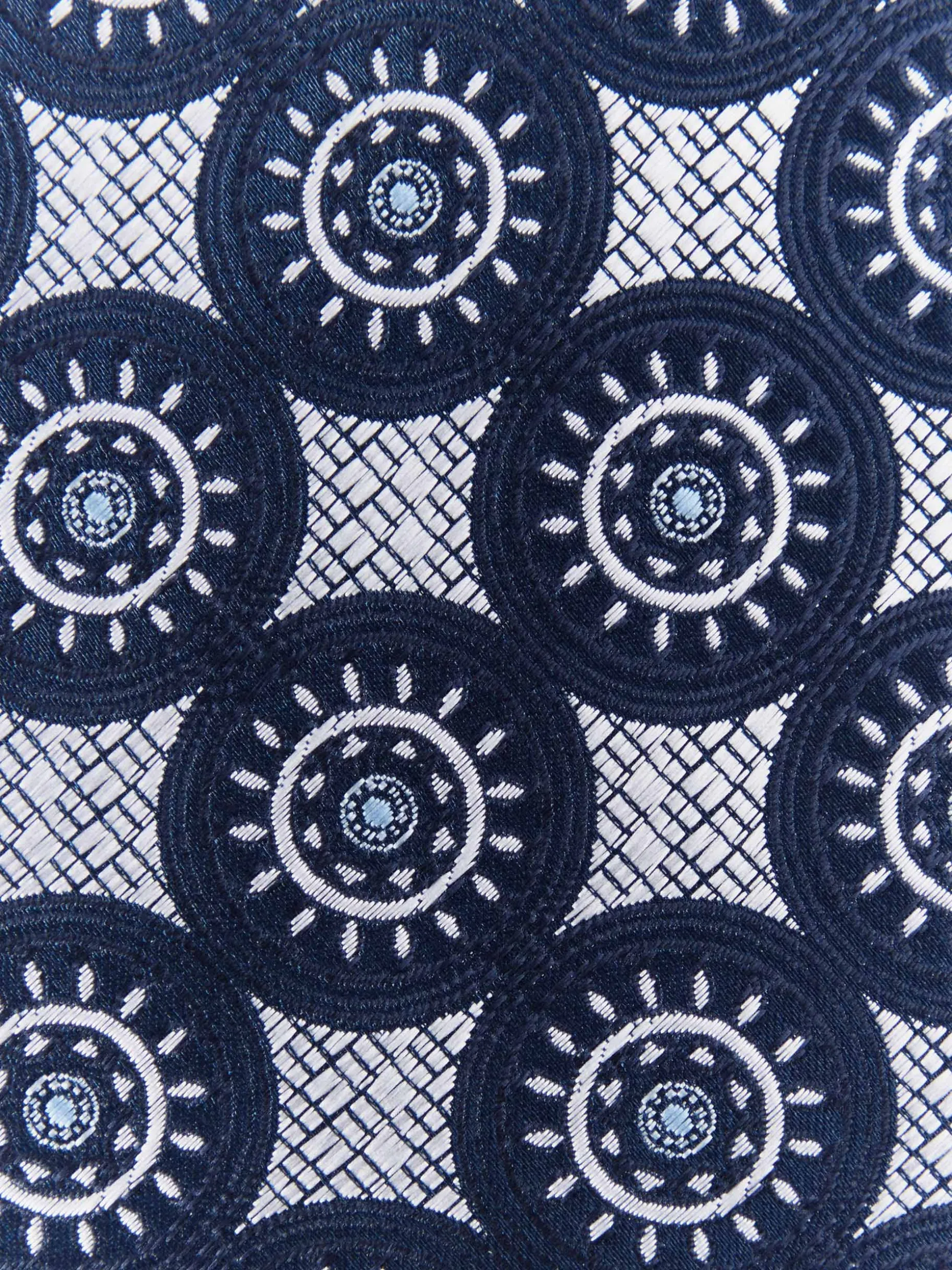 Cravatta Jacquard in Seta con Motivo Geometrico - Design Esclusivo MF Collezione Álvaro Moreno 2024