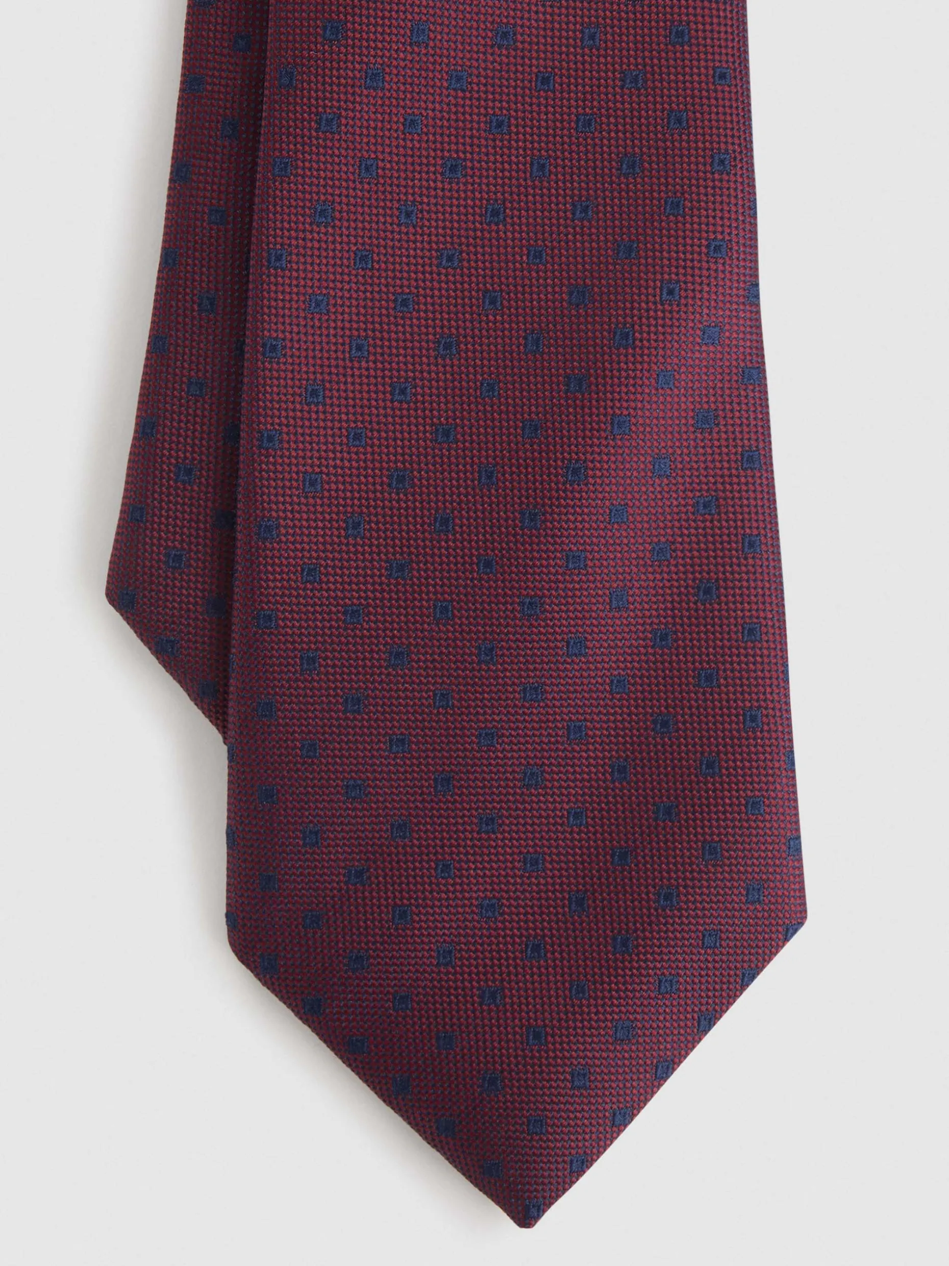 Cravatta Jacquard di Lusso Alvaro Moreno - Tessuto Pregiato con Motivo Geometrico, Confezione Elegante per Uomo