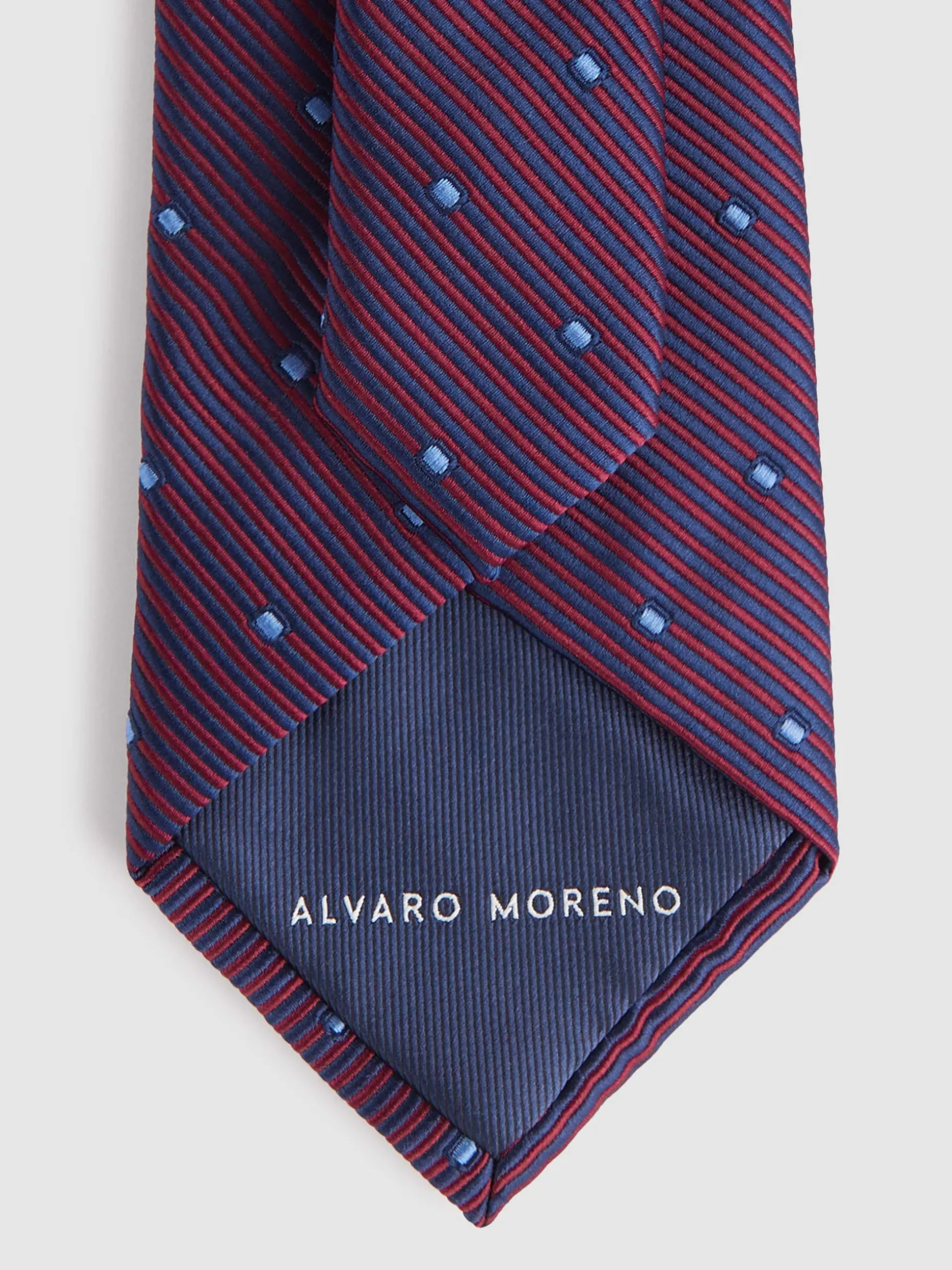 Cravatta Jacquard in Seta Pregiata - Design Esclusivo con Sconto Limitato Alvaro Moreno