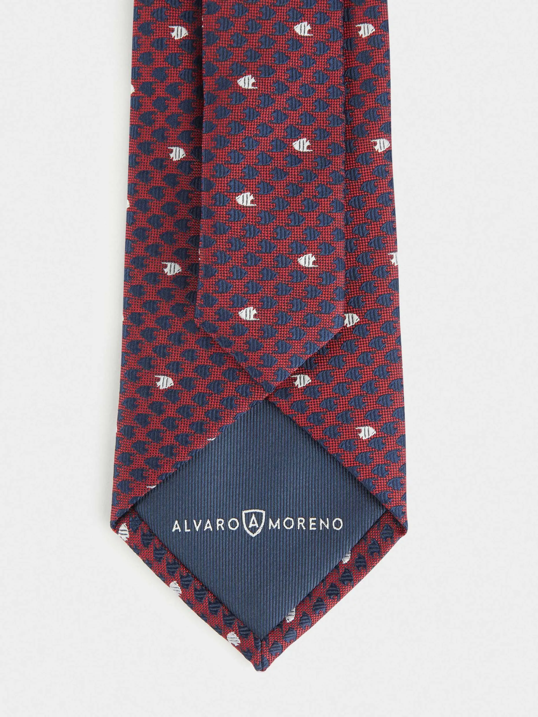 Elegante Cravatta in Tessuto Jacquard MF - Design Esclusivo Alvaro Moreno con Trama Artigianale e Dettagli Ricercati | Collezione Best