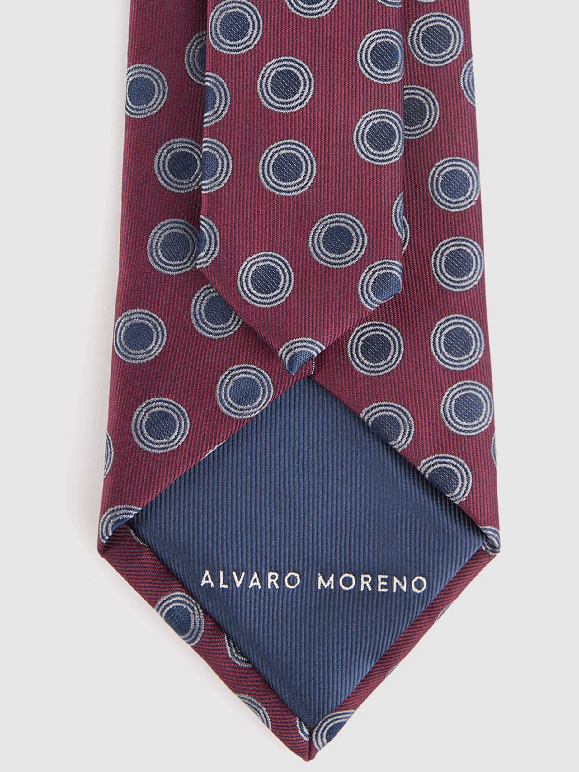 Cravatta Jacquard MF in Tessuto Elegante - Linea Alvaro Moreno in Saldi