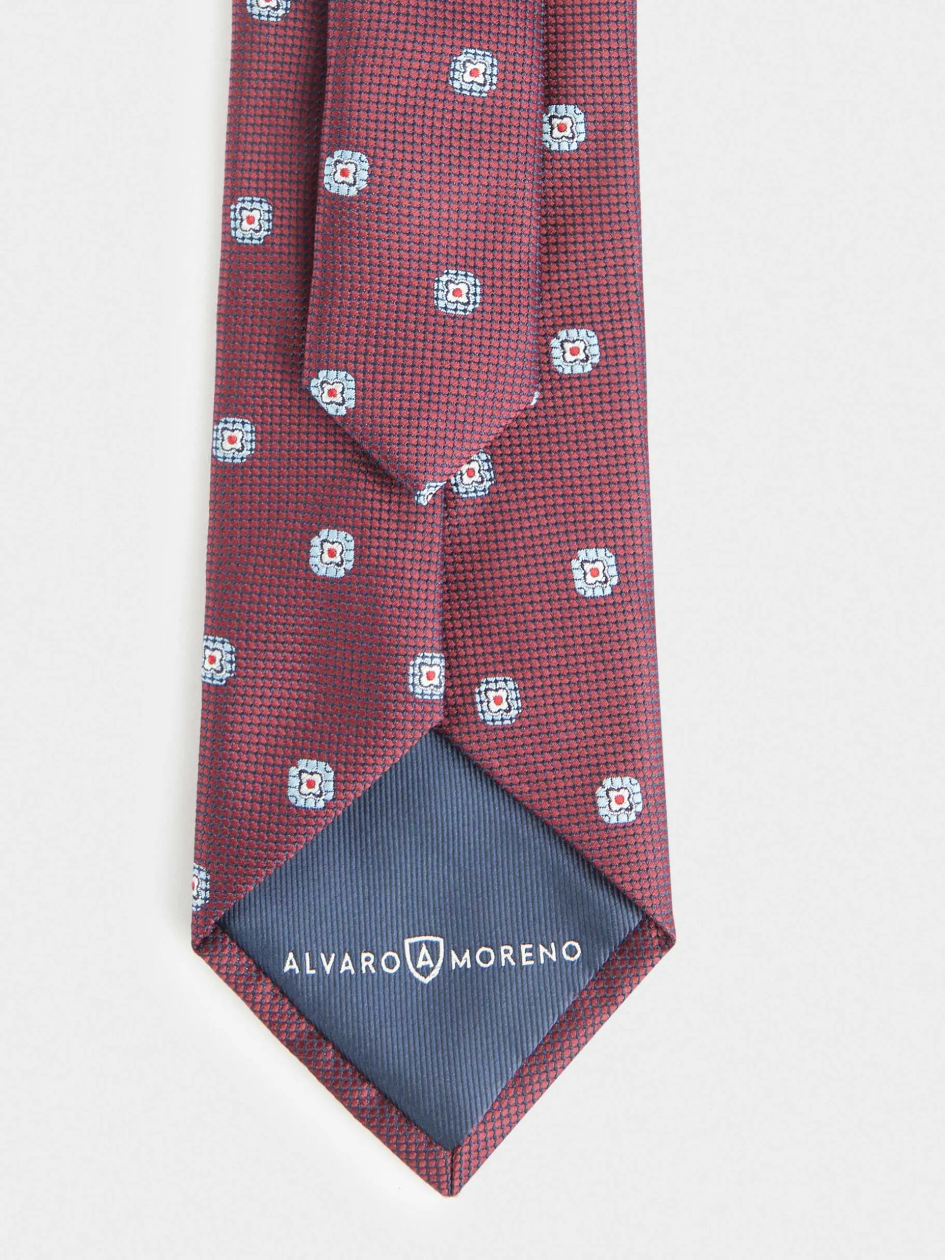 Cravatta Jacquard Uomo Elegante - Design Ricamato Álvaro Moreno Edizione Limitata