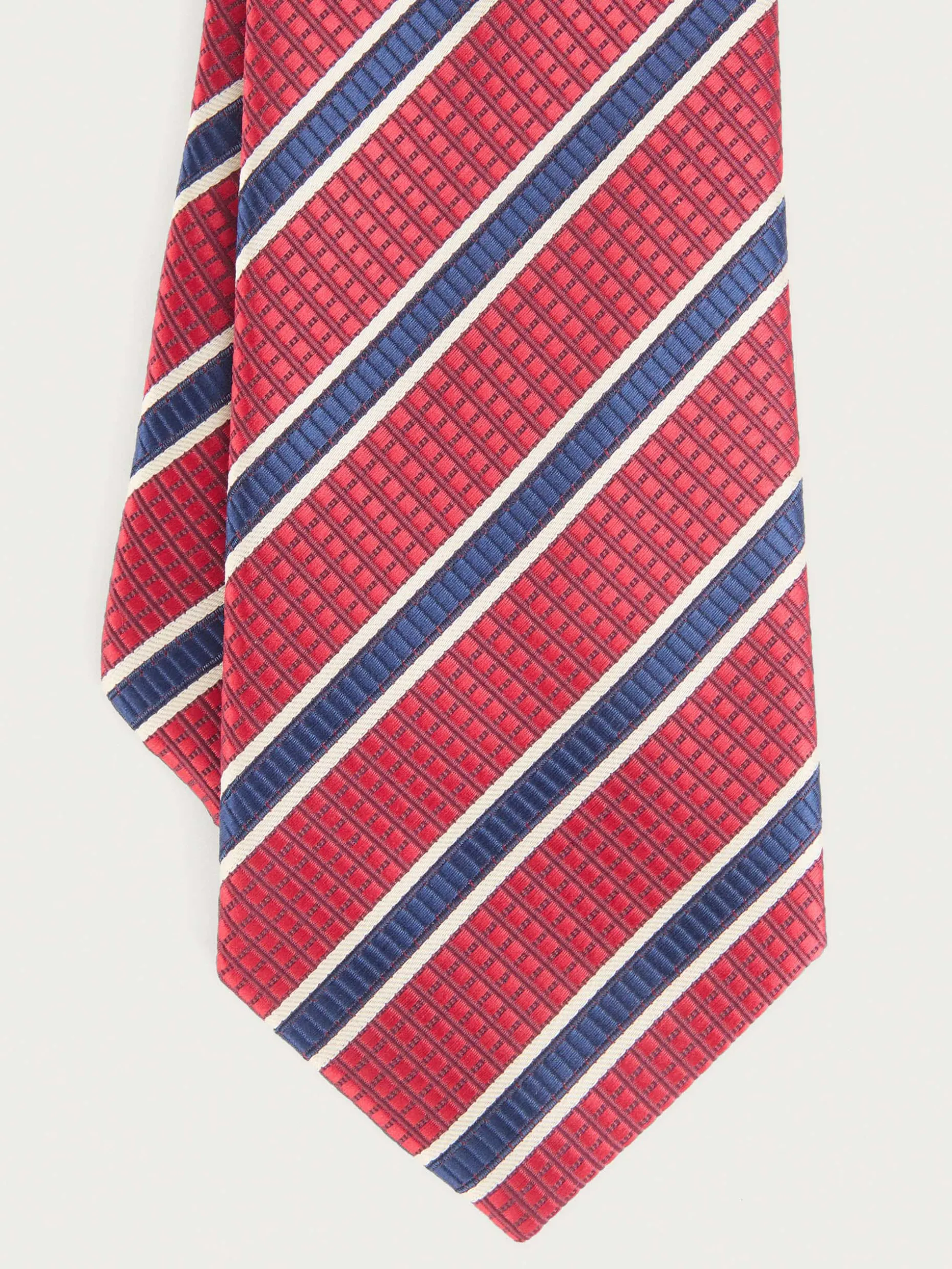 Cravatta Uomo Elegante in Jacquard MF | Design Esclusivo di Alvaro Moreno con Motivo Bold