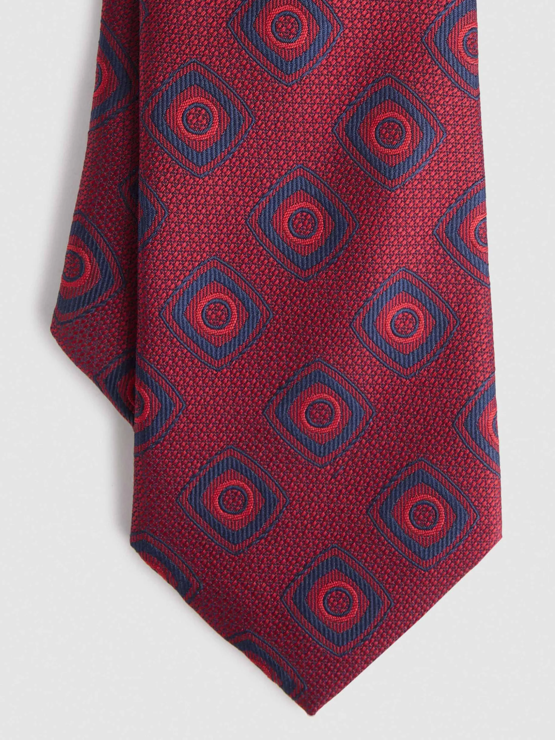 Cravatta Elegante in Seta Jacquard con Motivo Classico - Collezione Esclusiva Alvaro Moreno