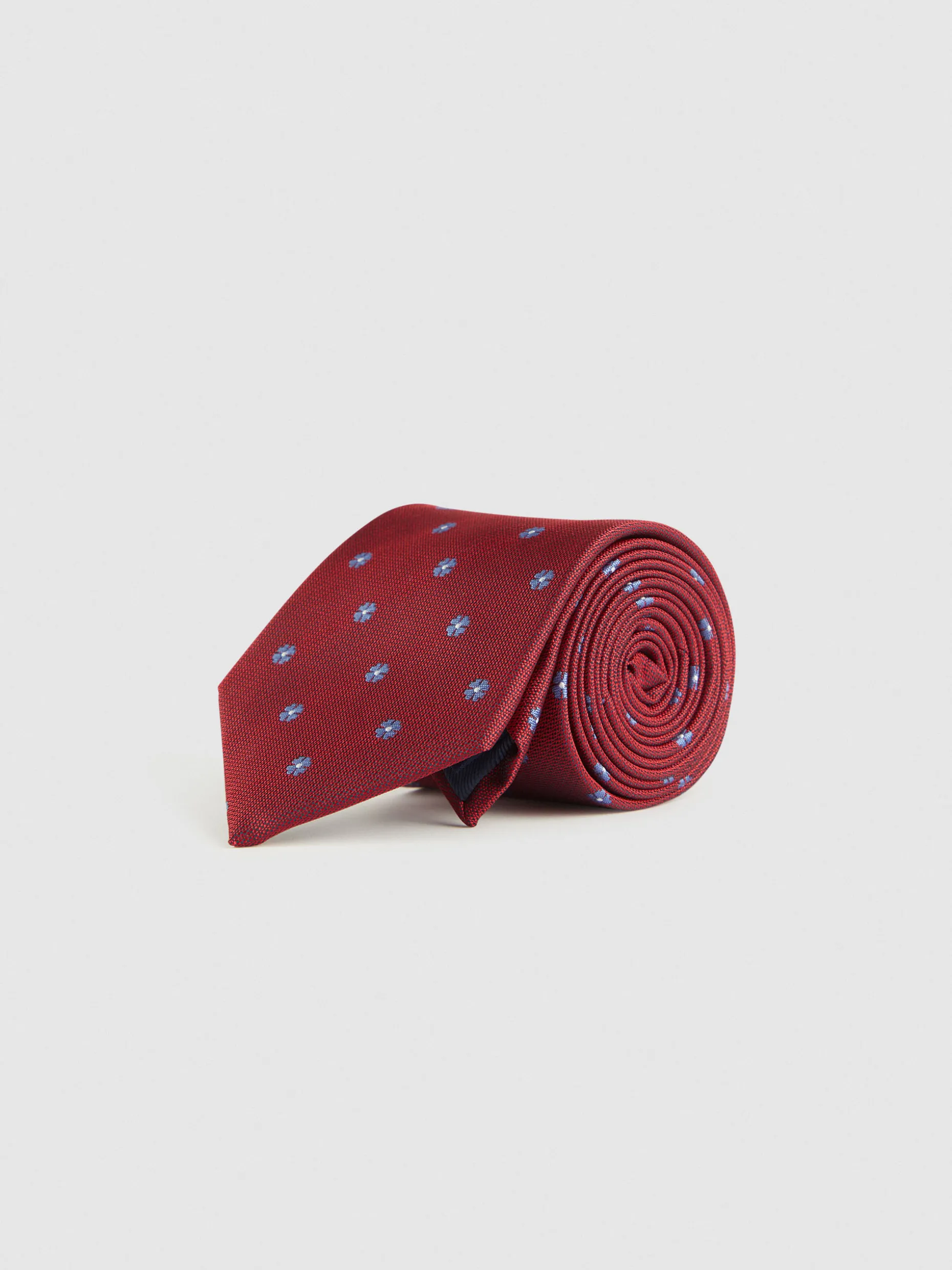 Cravatta Jacquard Motivo Floreale in Tessuto Pregiato | Collezione Uomo Elegante by Boutique Alvaro Moreno