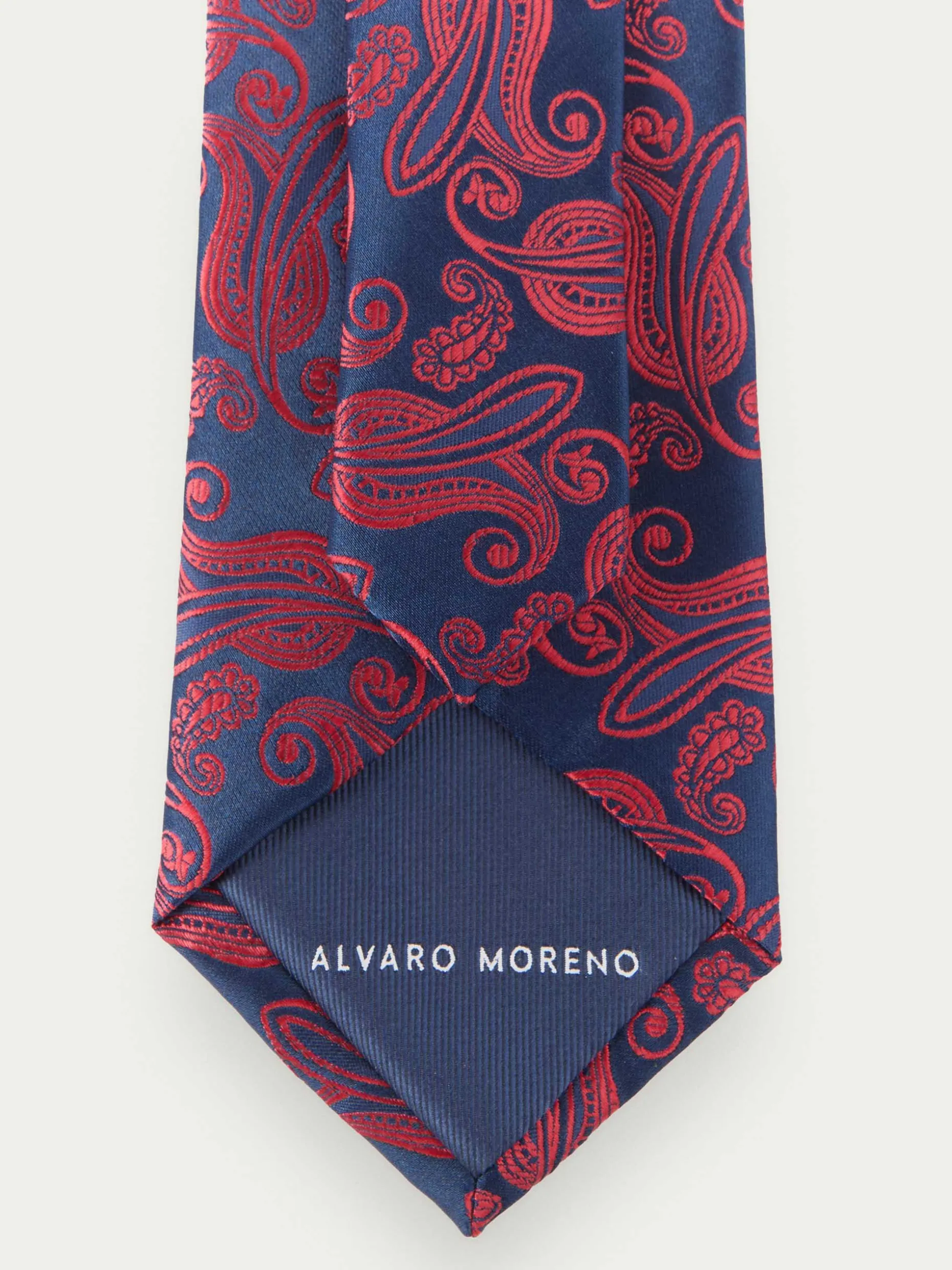 Cravatta Jacquard Elegante in Microfibra - Design Esclusivo Alvaro Moreno Outlet