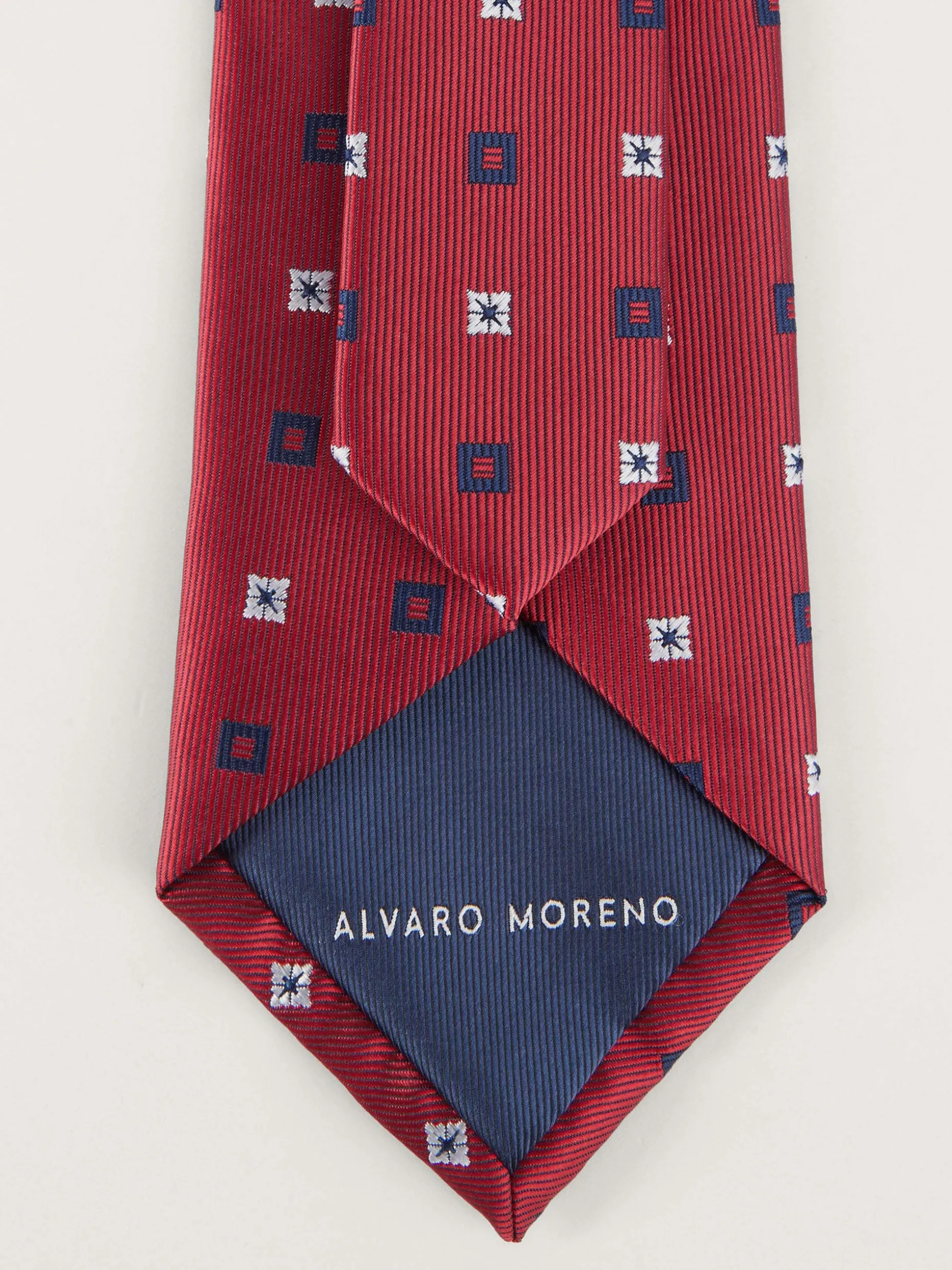 Elegante Cravatta Jacquard in Tessuto Pregiato - Design Unico Collezione Autunno MF | Alvaro Moreno