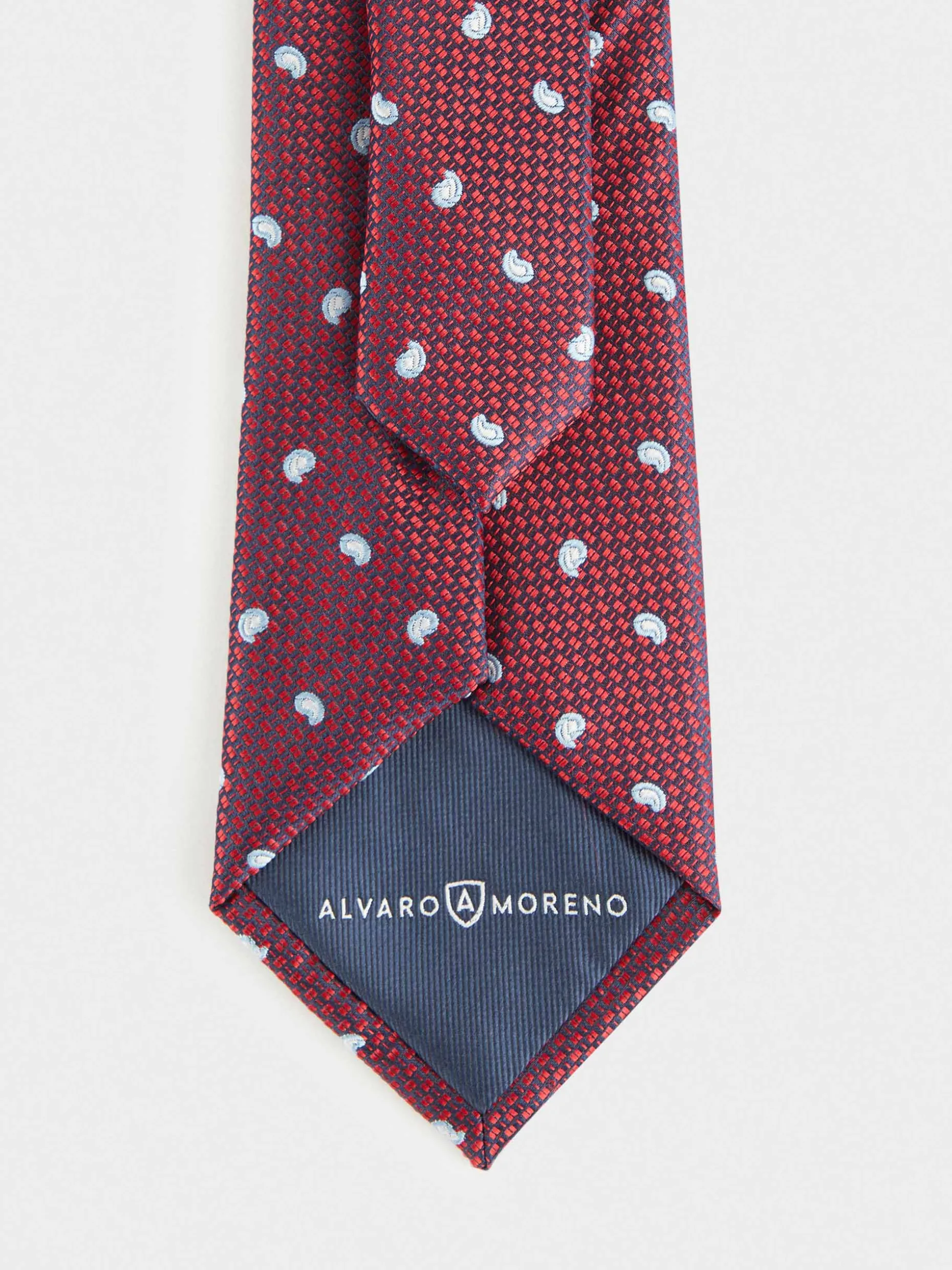 Cravatta Jacquard Elegante Uomo - Tessuto Pregiato con Dettagli Artigianali di Alvaro Moreno