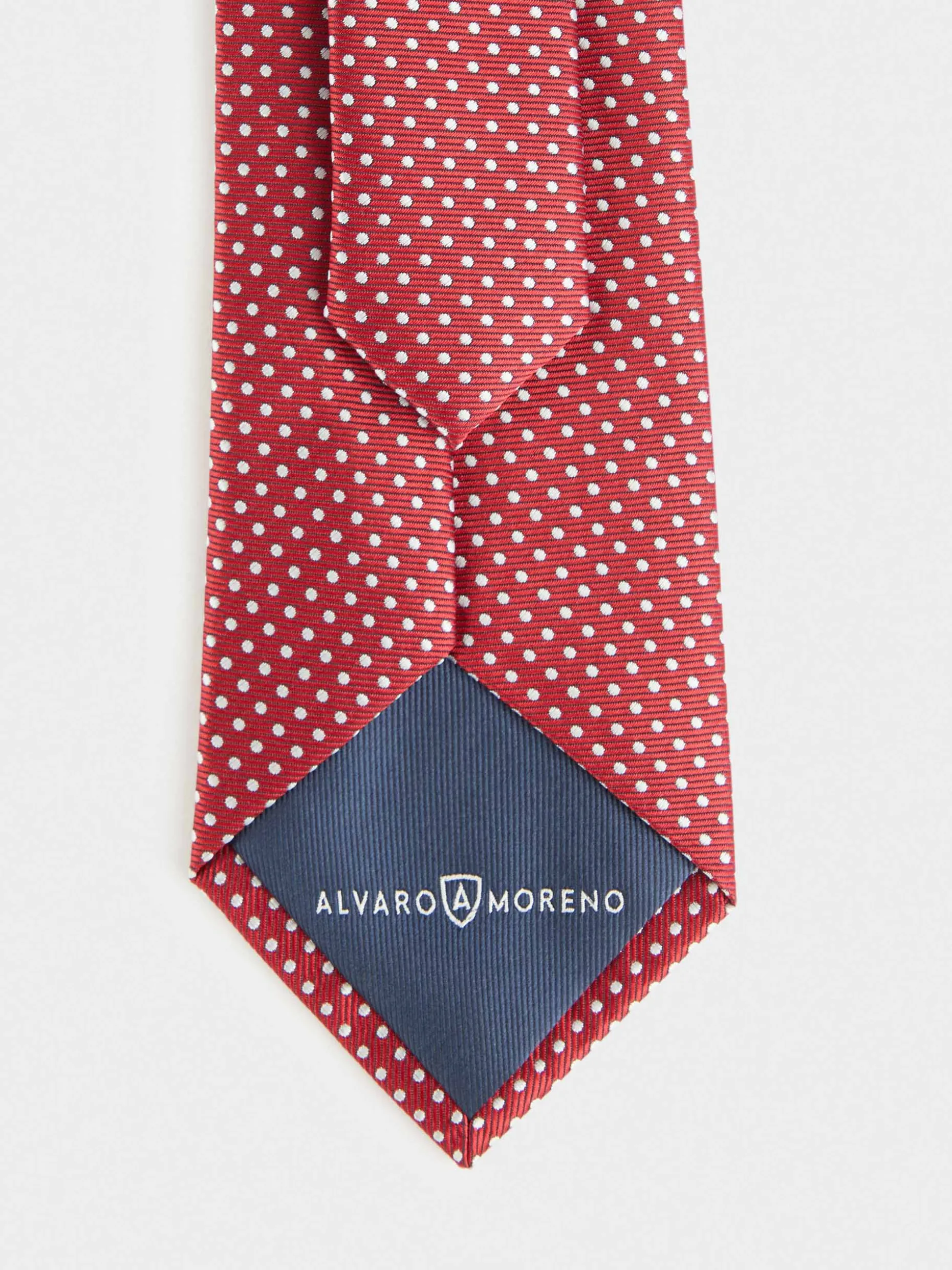 Cravatta in Jacquard Elegante - Design Esclusivo Jacquard Uomo | Collezione Alvaro Moreno | Realizzata a Mano - Outlet Abbigliamento di Lusso