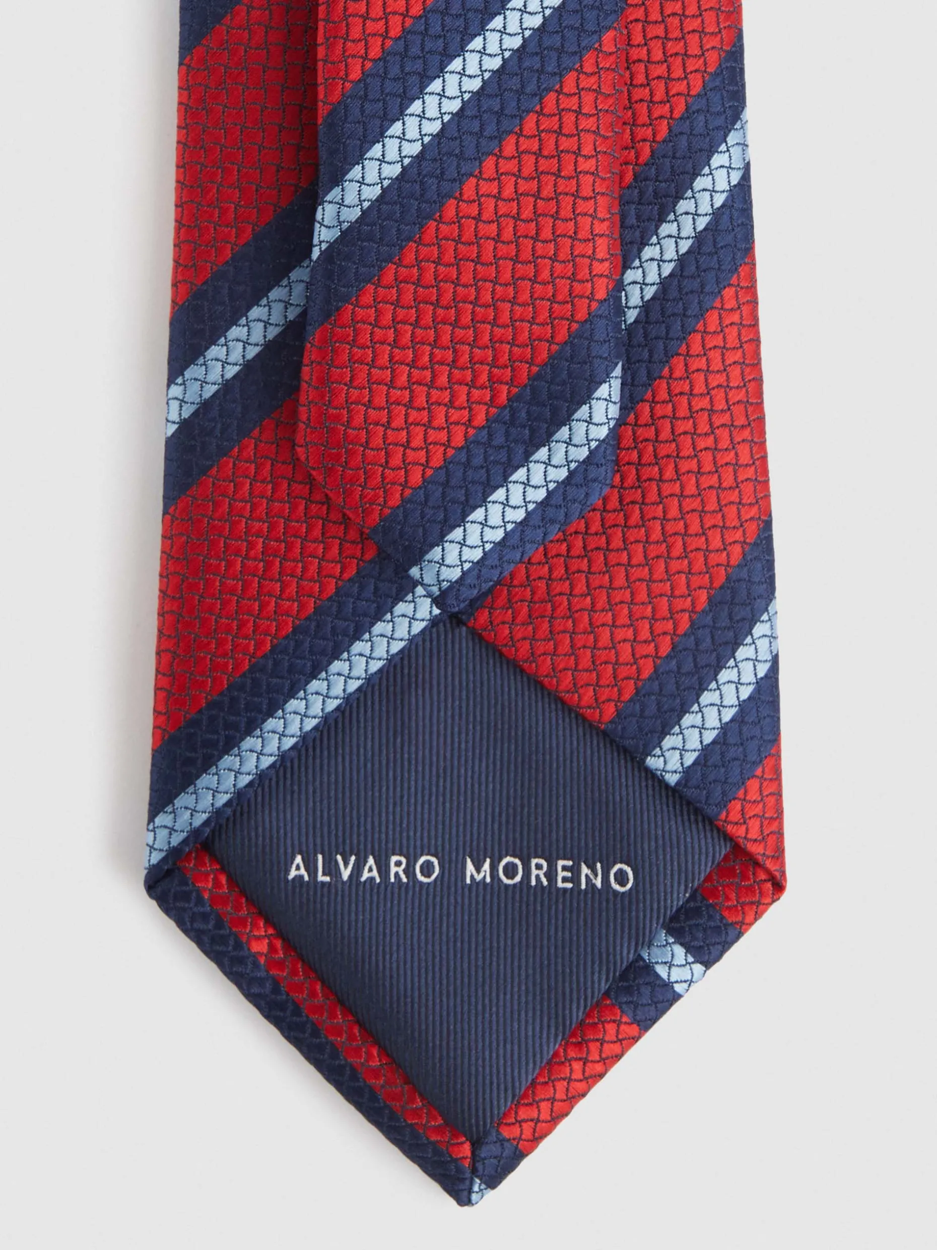 Elegante Cravatta Jacquard Modello Firmato - Alvaro Moreno Collezione Best, Design Unico in Tessuto Pregiato