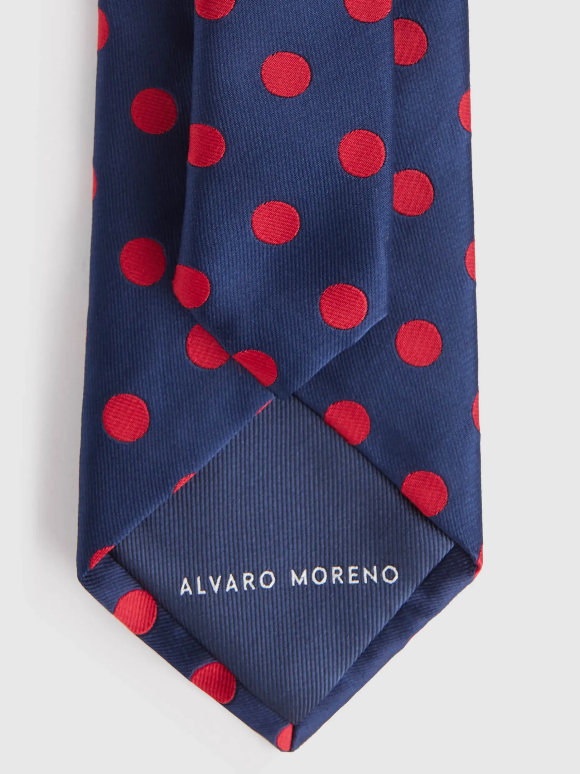 Cravatta Uomo in Jacquard Alvaro Moreno - Design Intrecciato Elegante a Prezzo Accessibile